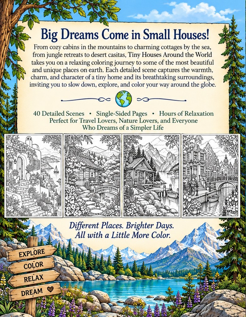 Tiny Houses Around the World back cover