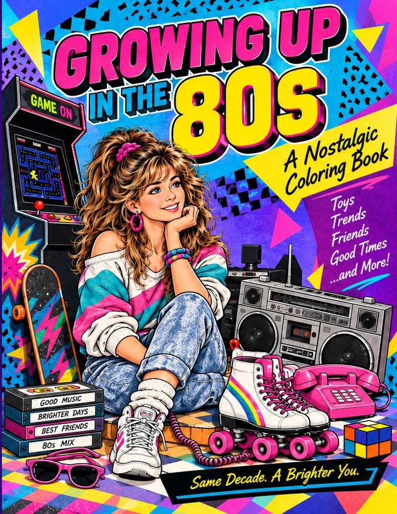 Growing Up in the 80s front cover