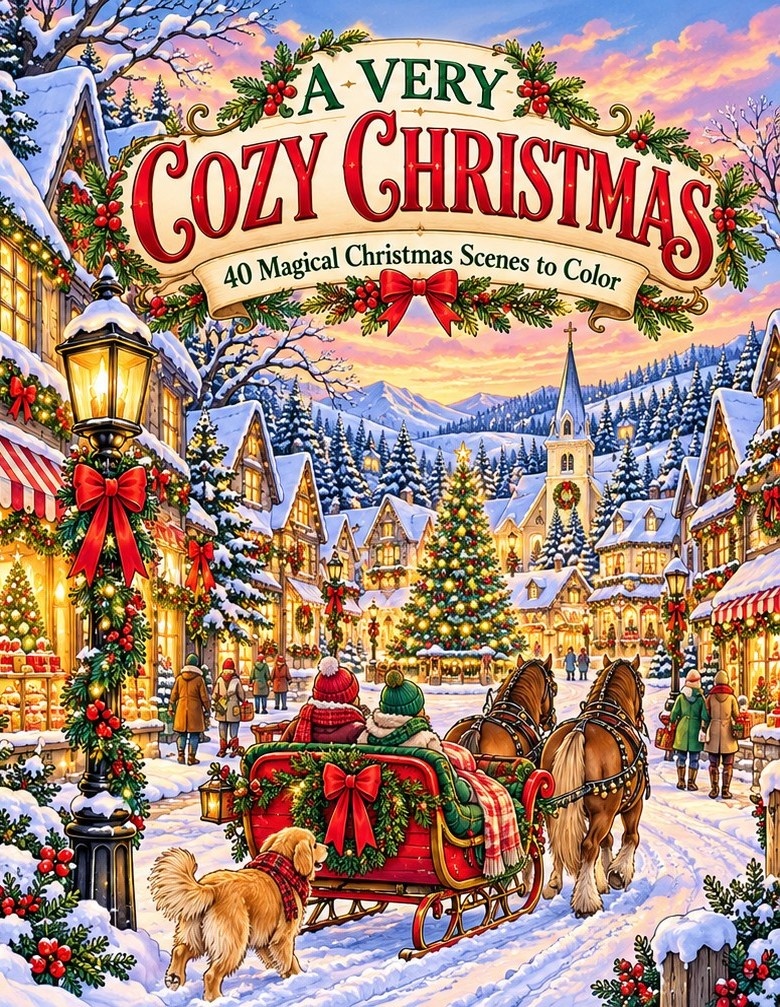 A Very Cozy Christmas front cover