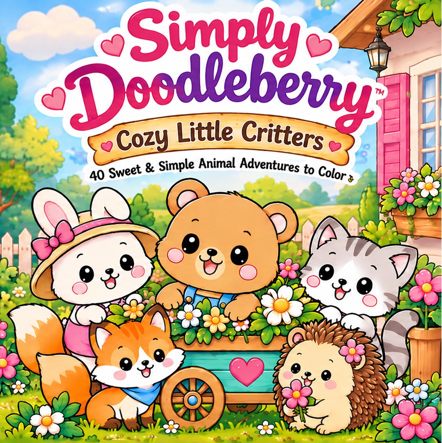 Simply Doodleberry Cozy Little Critters front cover