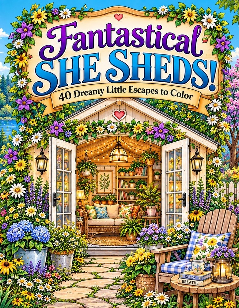 Fantastical She Sheds front cover