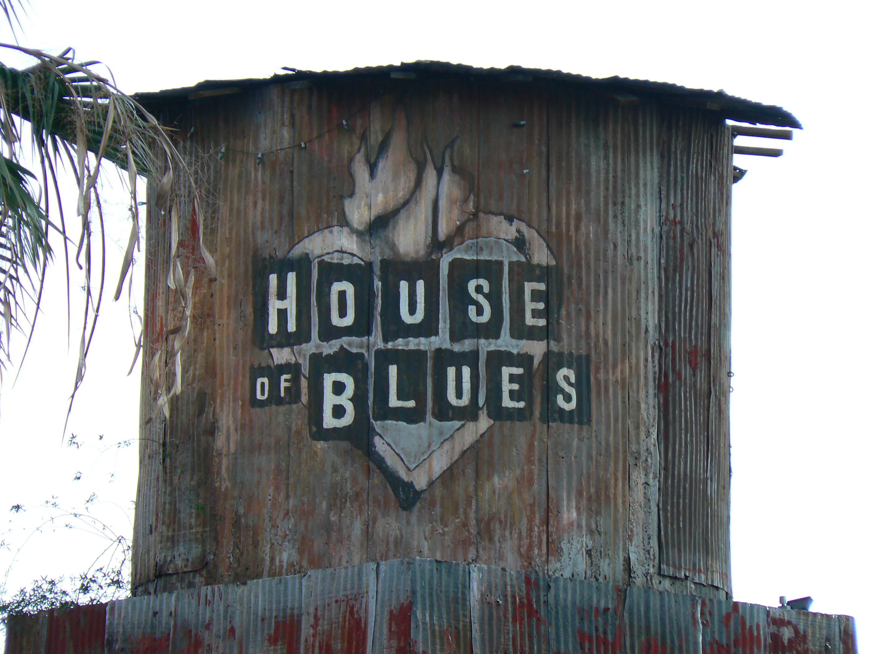 House of Blues sign