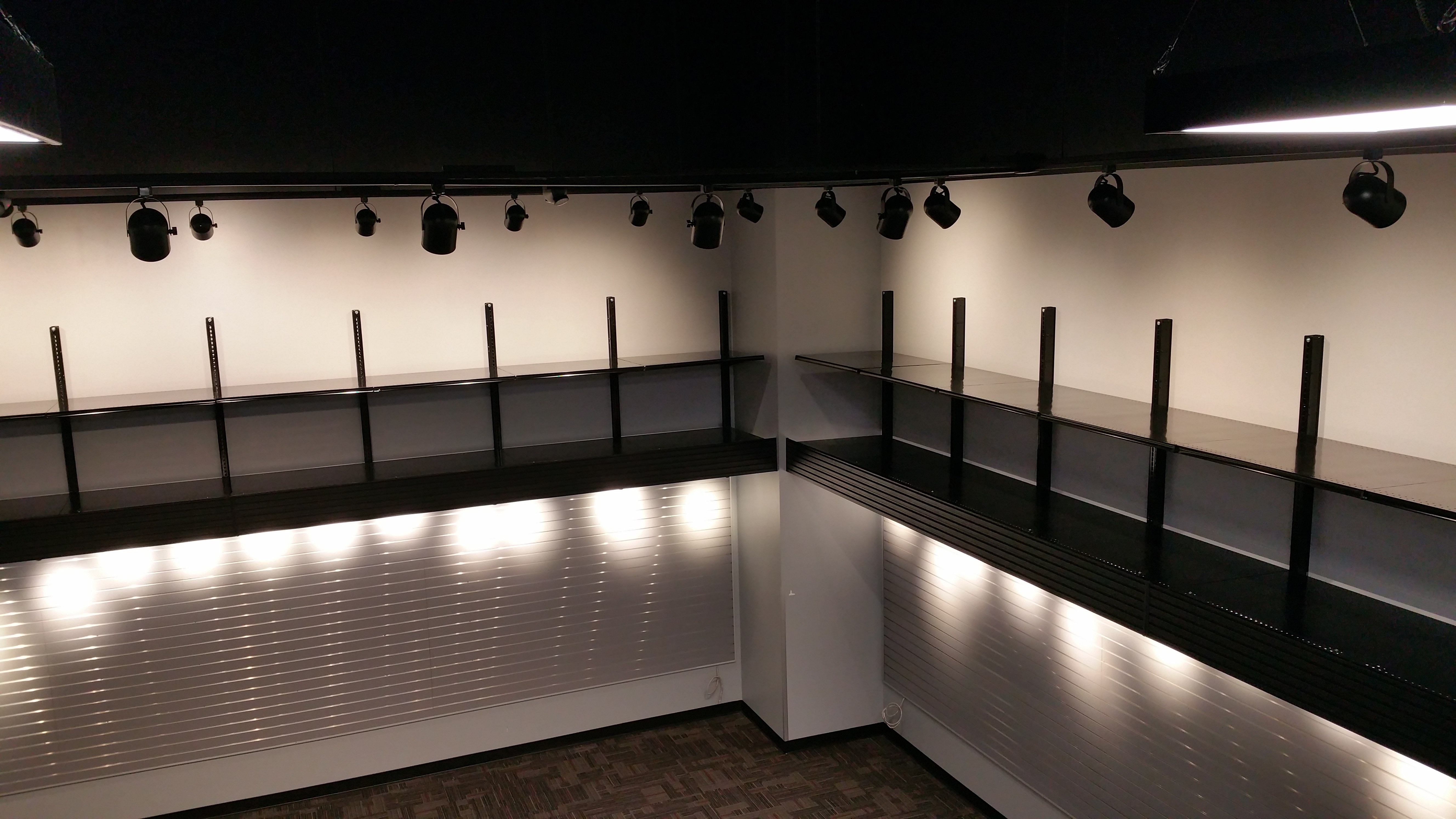 Modern commercial retail interior