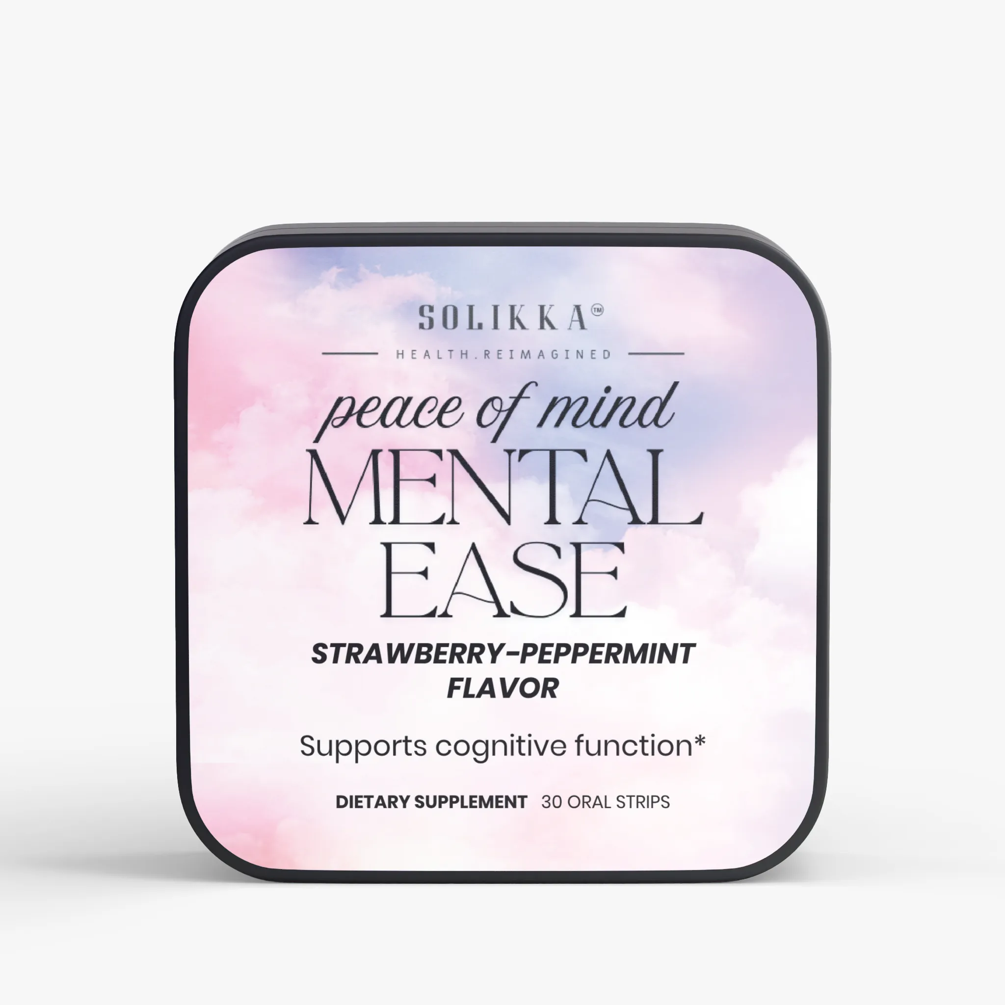 Wellness product packaging designed for a new brand