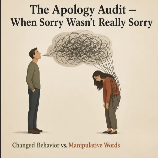 The Apology Audit | Quinnmorganauthor