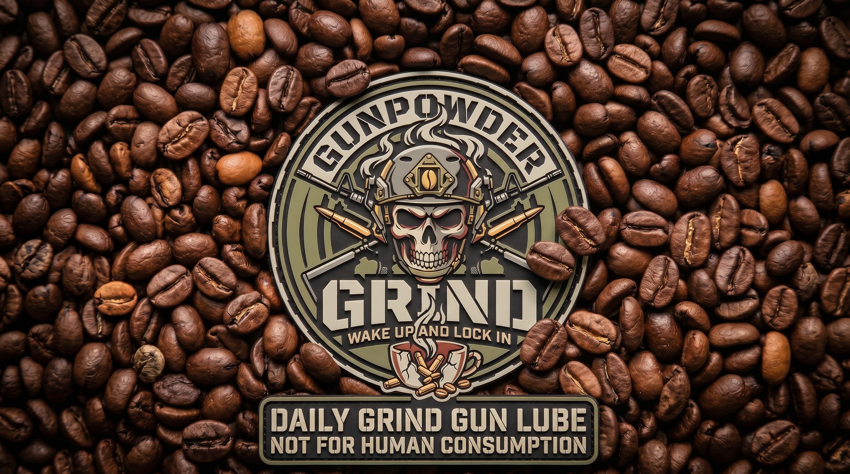 Daily Grind Gun Lube Coffee Scented bottle