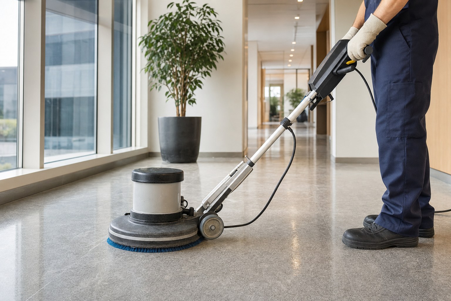 Cleaning service work