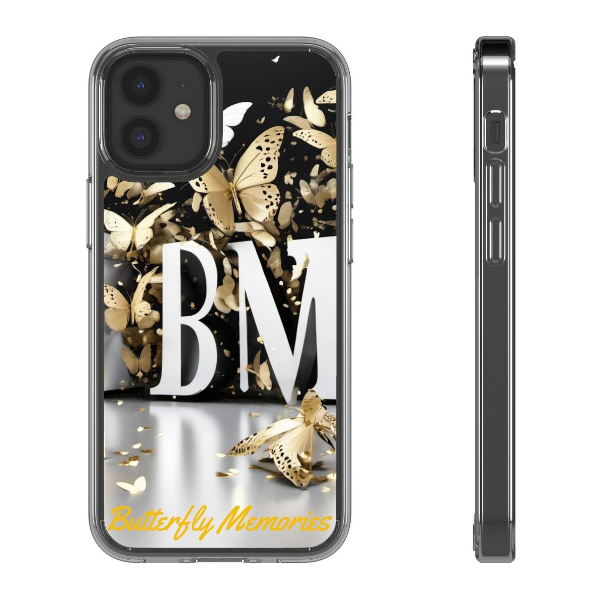Gold Silver BM Memories Clear Cases