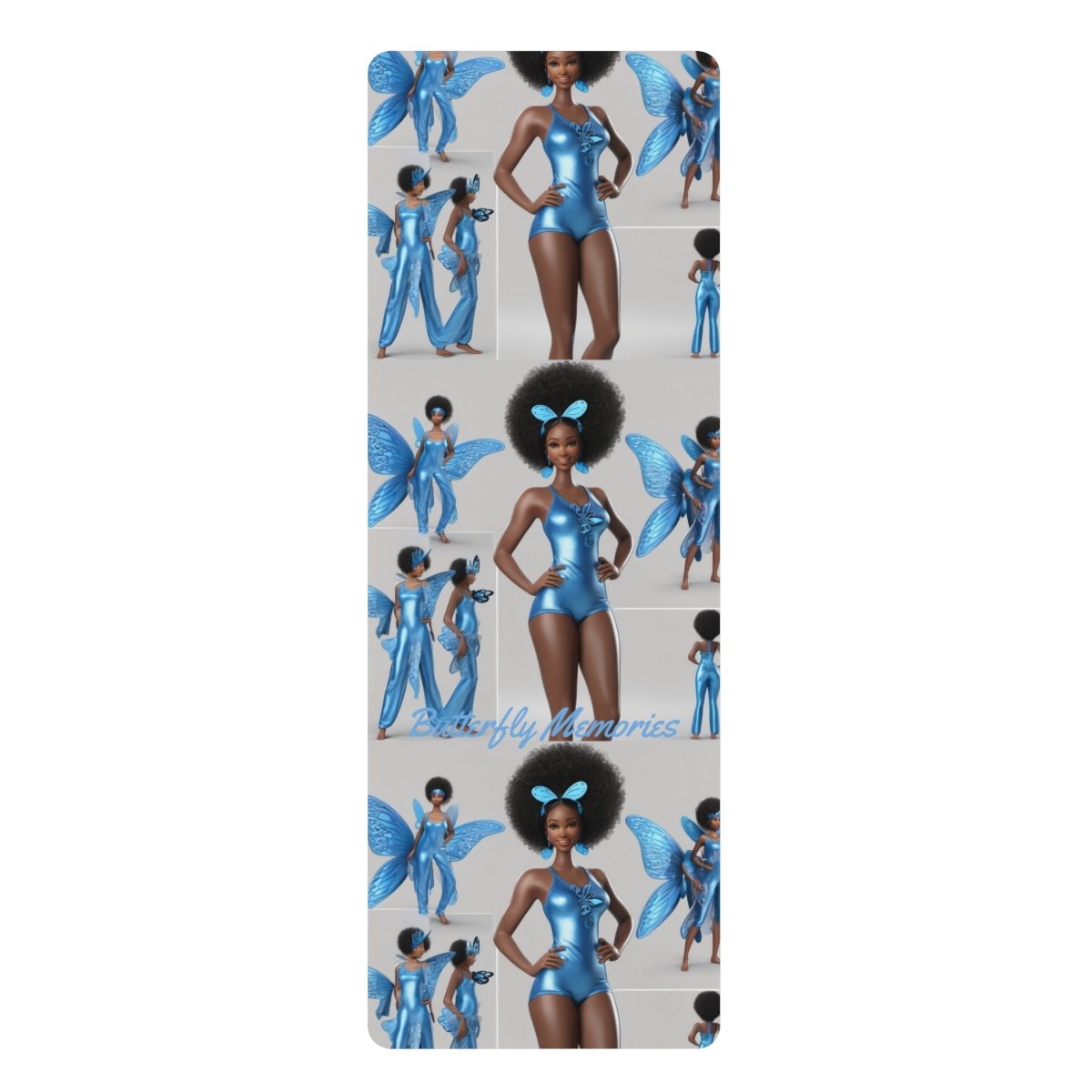 Exercise Goals Memories Rubber Yoga Mat