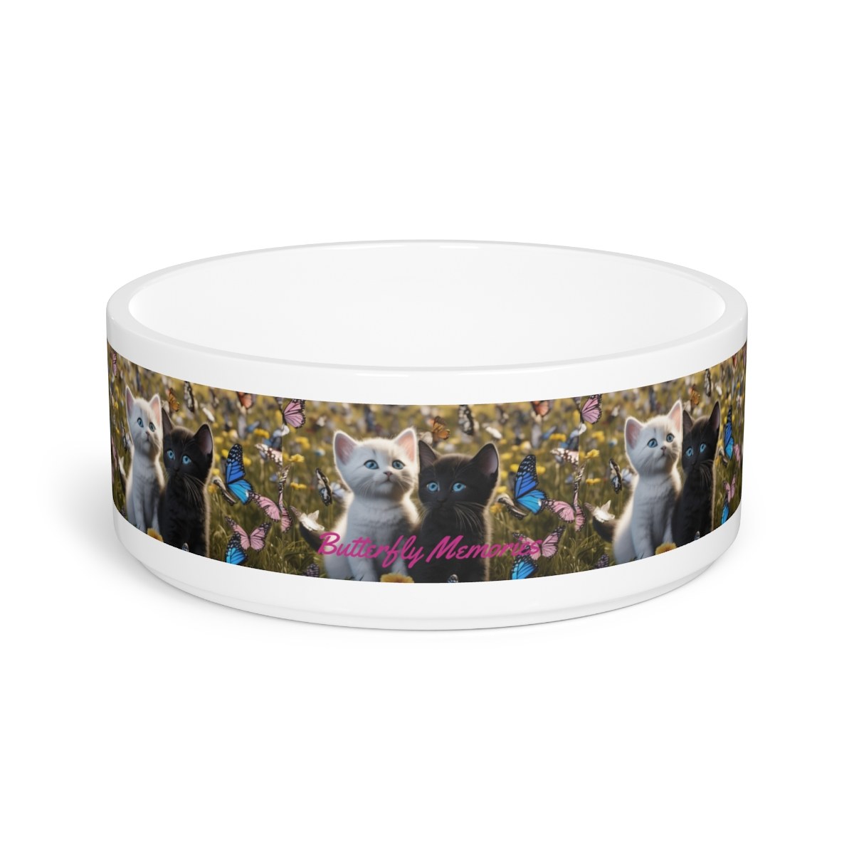 Time To Eat Kitty Memories Pet Bowl
