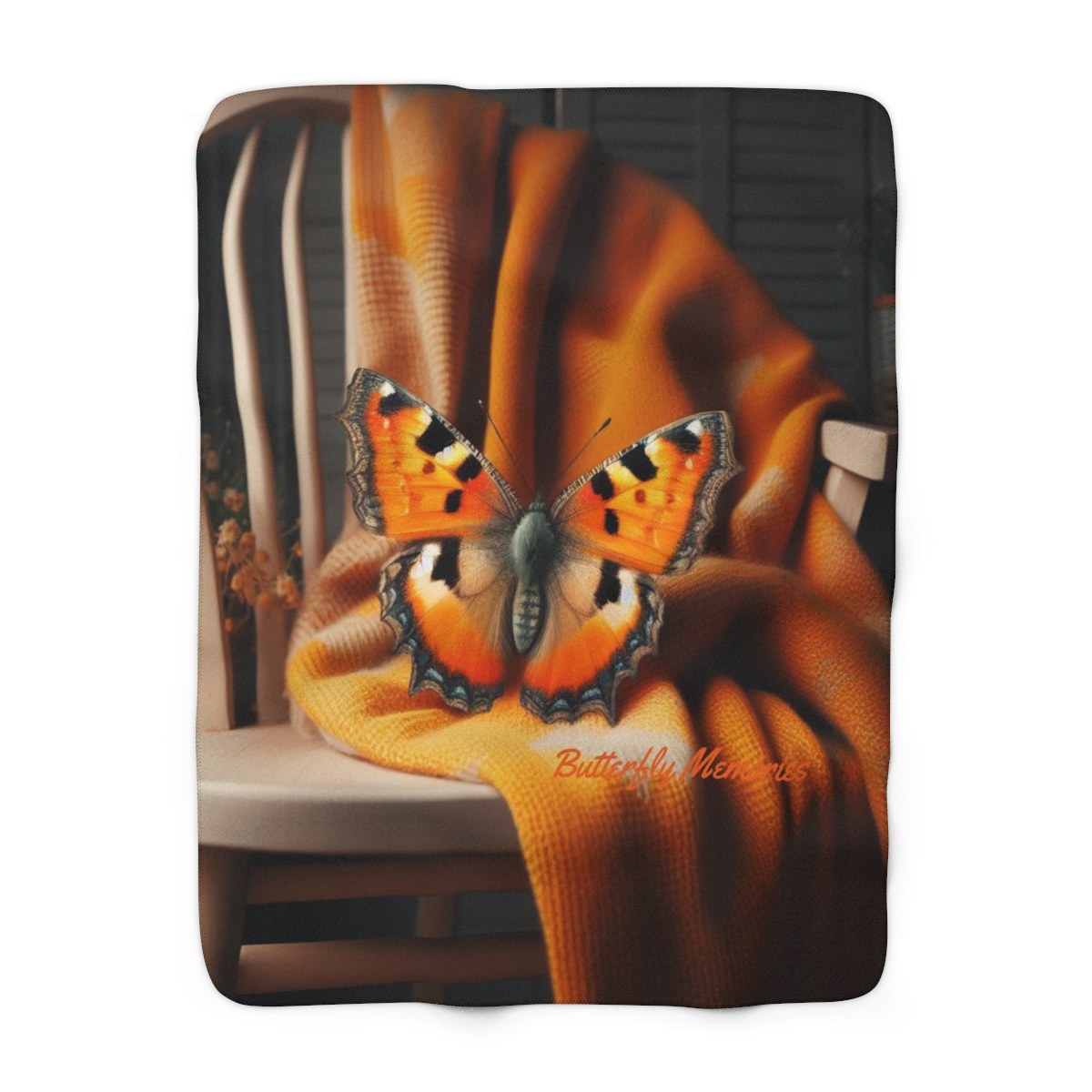 Movie Night Memories Sherpa Fleece Blanket
