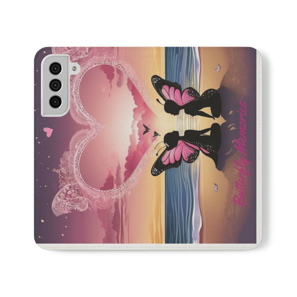 Pink Moon Memories Flip Cases