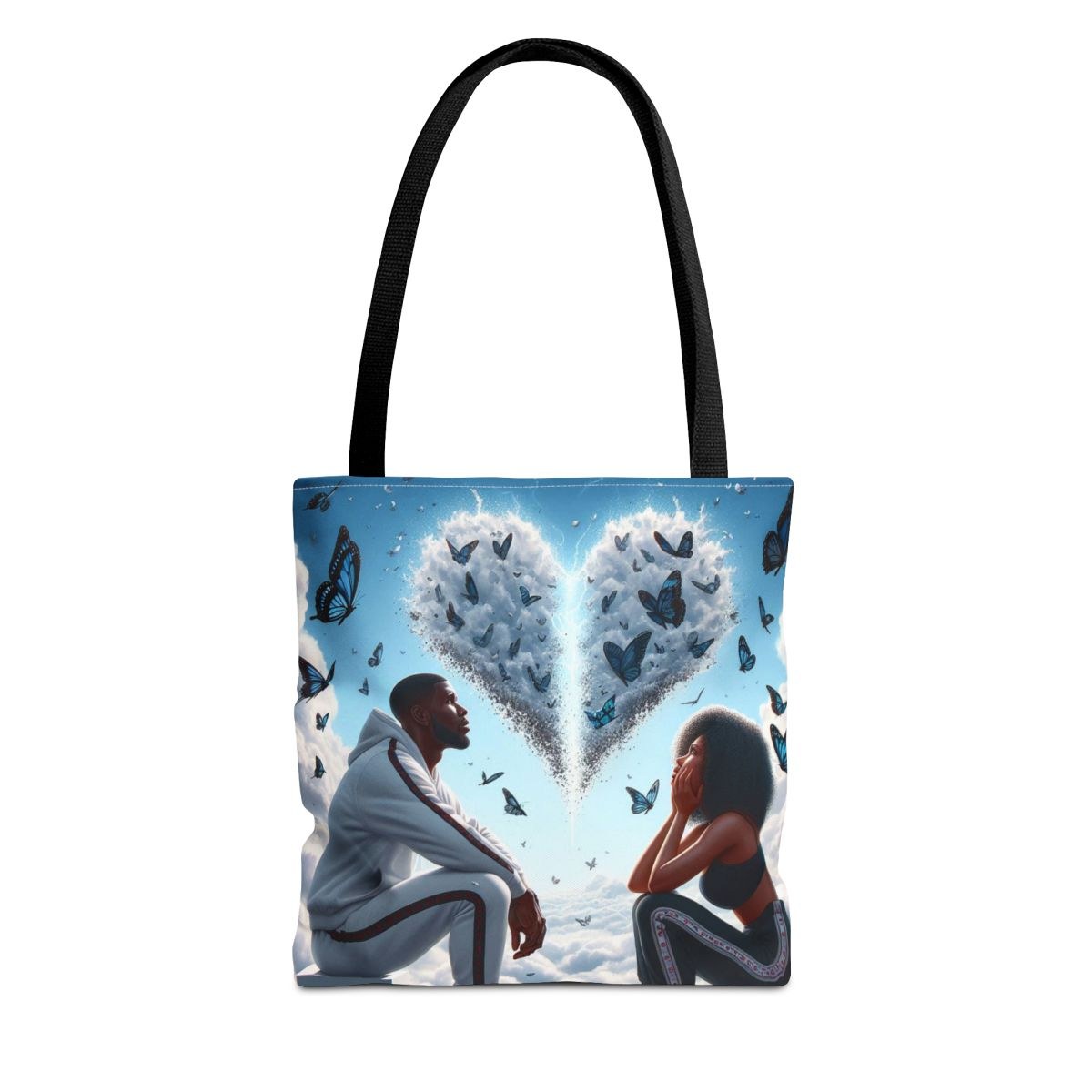 Cloudy Love Memories Tote Bag