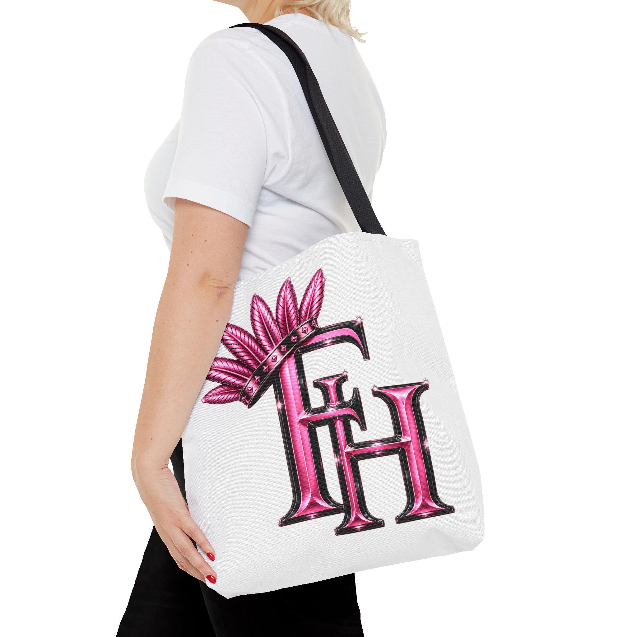 Freethinkers Feather Crown Initials Tote Bag All Over Print, view 10