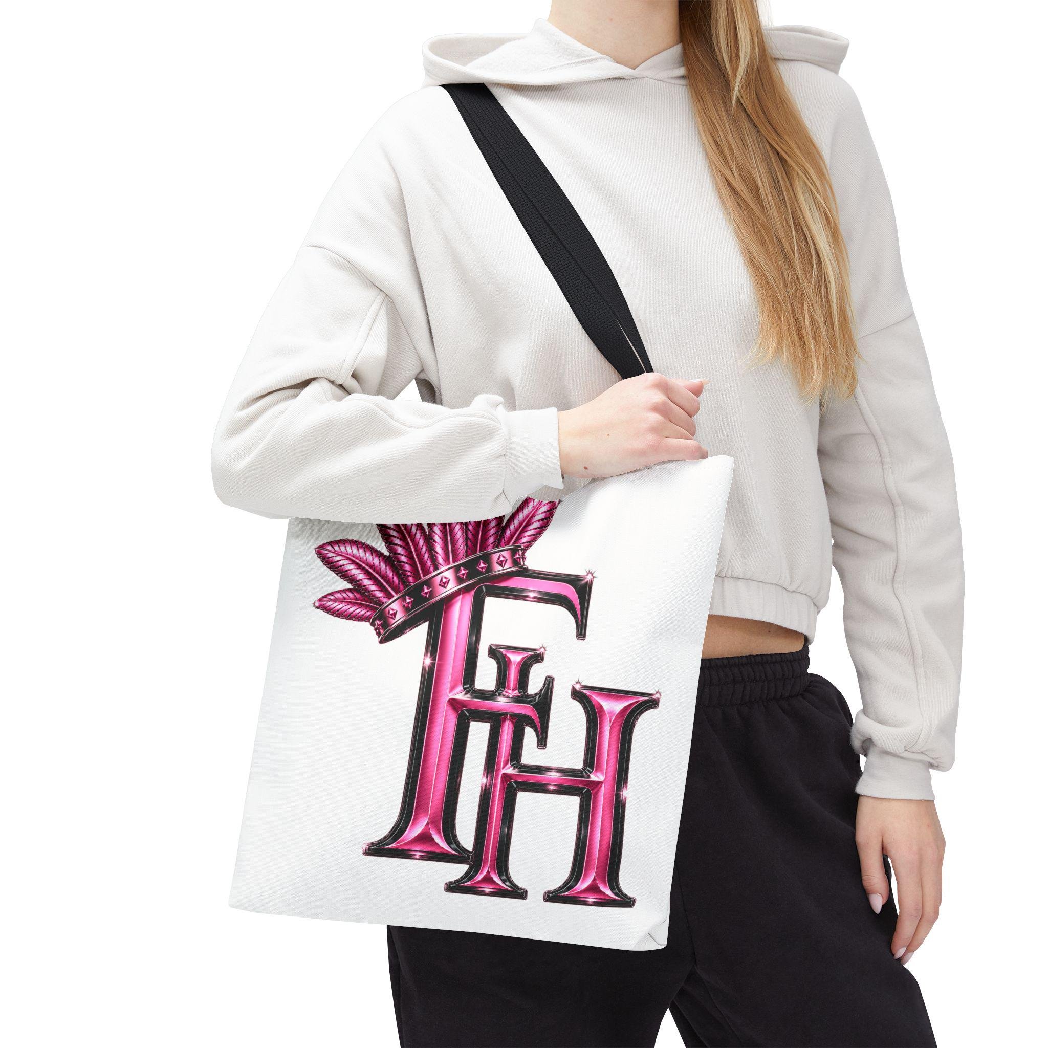 Freethinkers Feather Crown Initials Tote Bag All Over Print, view 12