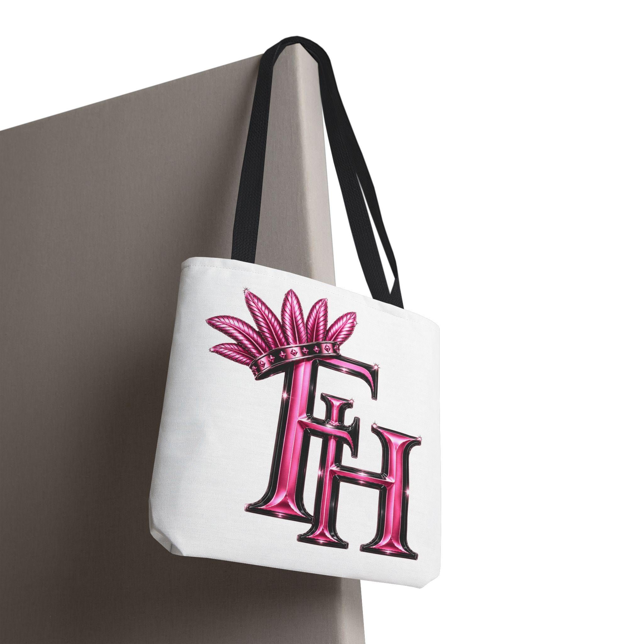 Freethinkers Feather Crown Initials Tote Bag All Over Print, view 13