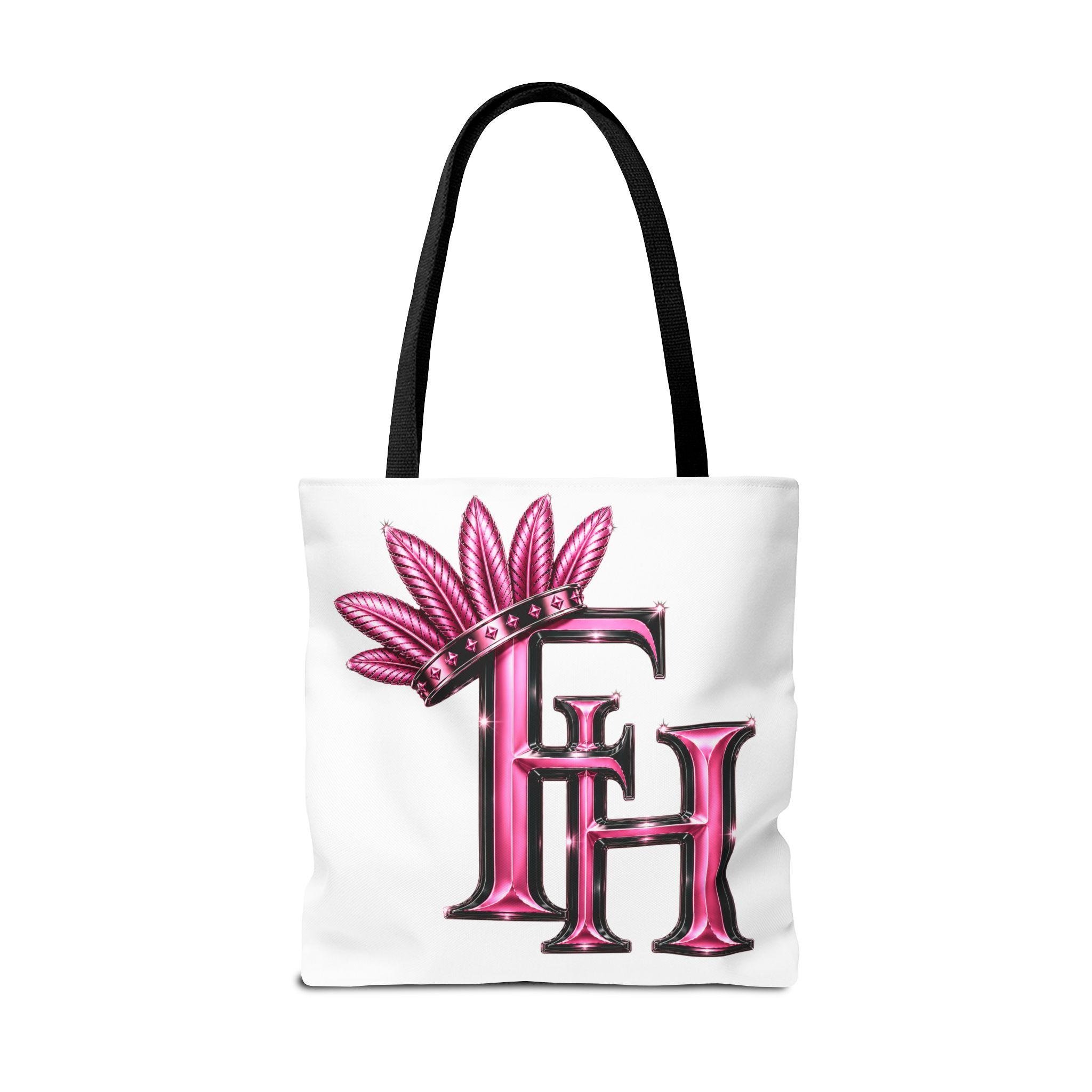 Freethinkers Feather Crown Initials Tote Bag All Over Print, view 15
