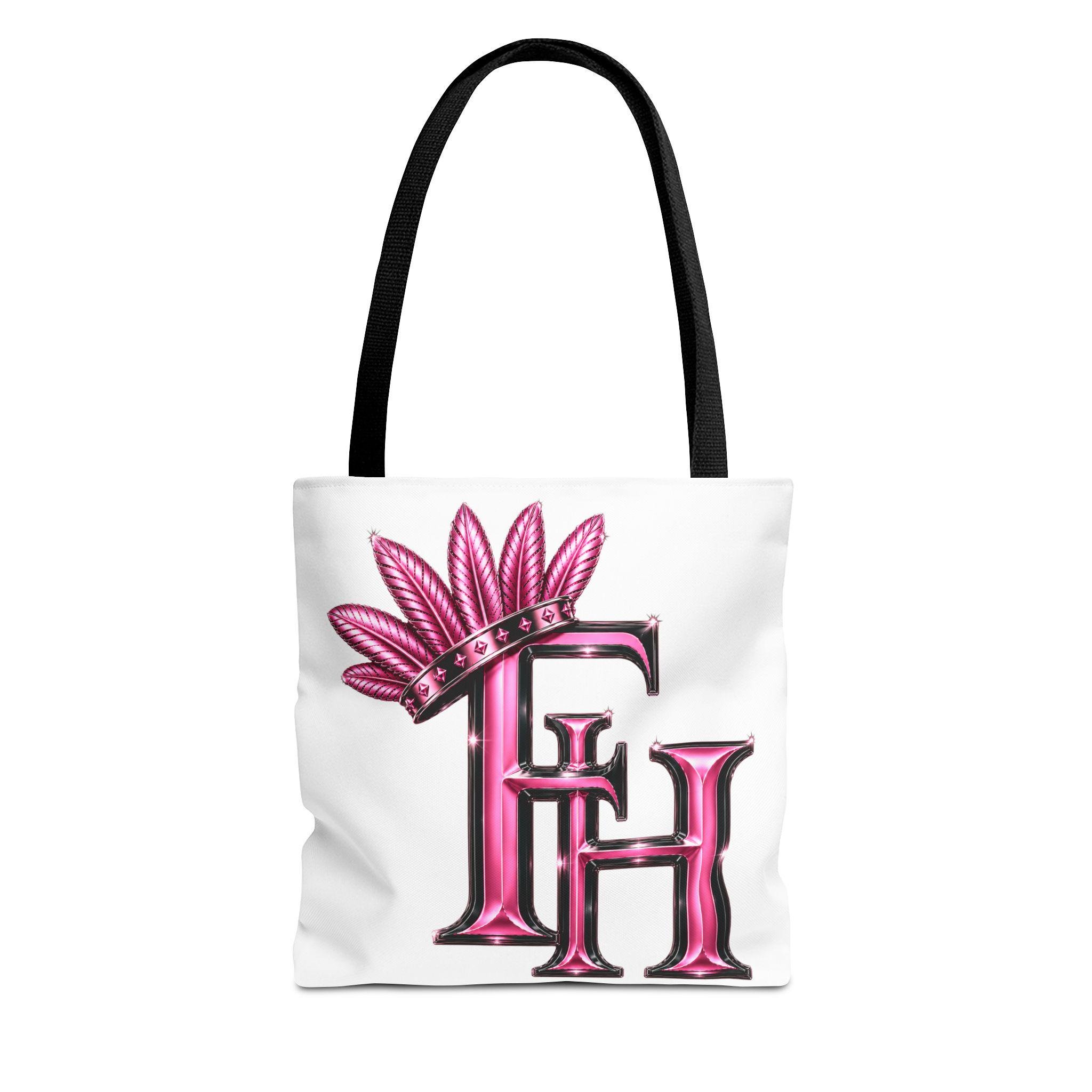 Freethinkers Feather Crown Initials Tote Bag All Over Print, view 2