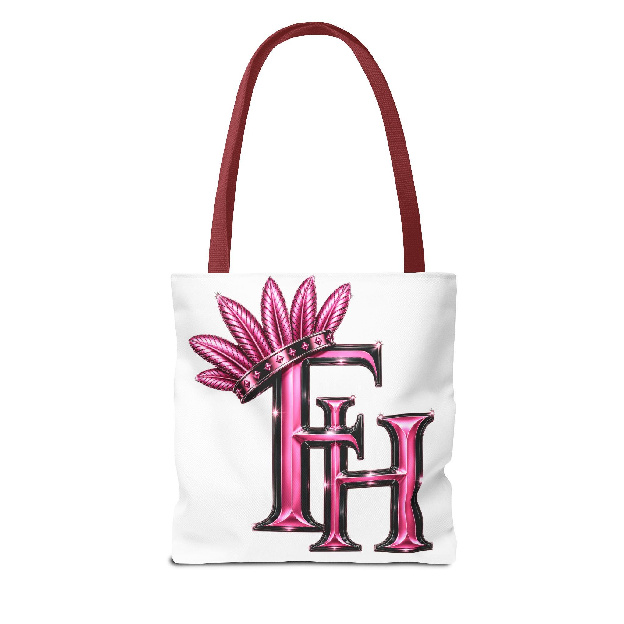 Freethinkers Feather Crown Initials Tote Bag All Over Print, view 4