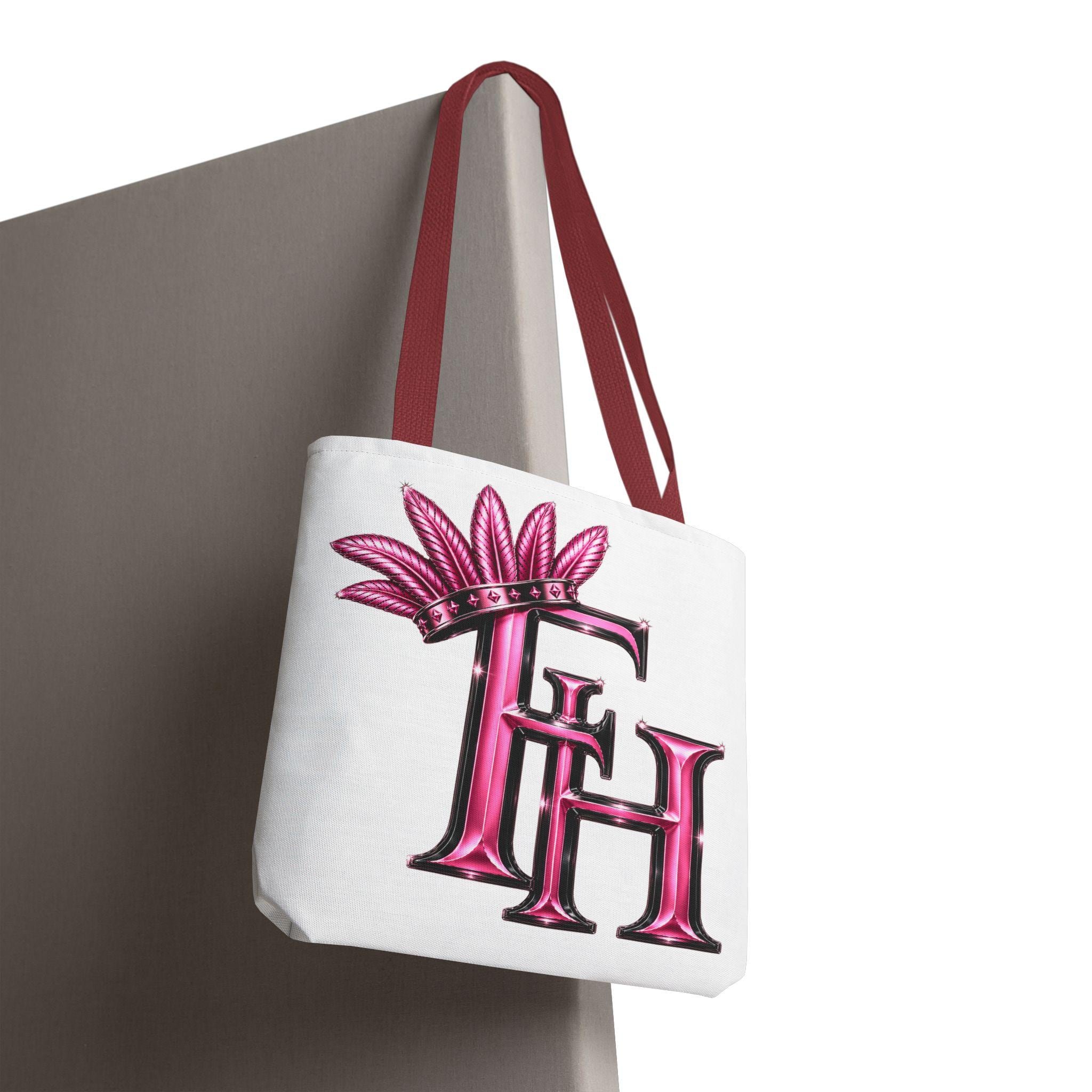 Freethinkers Feather Crown Initials Tote Bag All Over Print, view 5