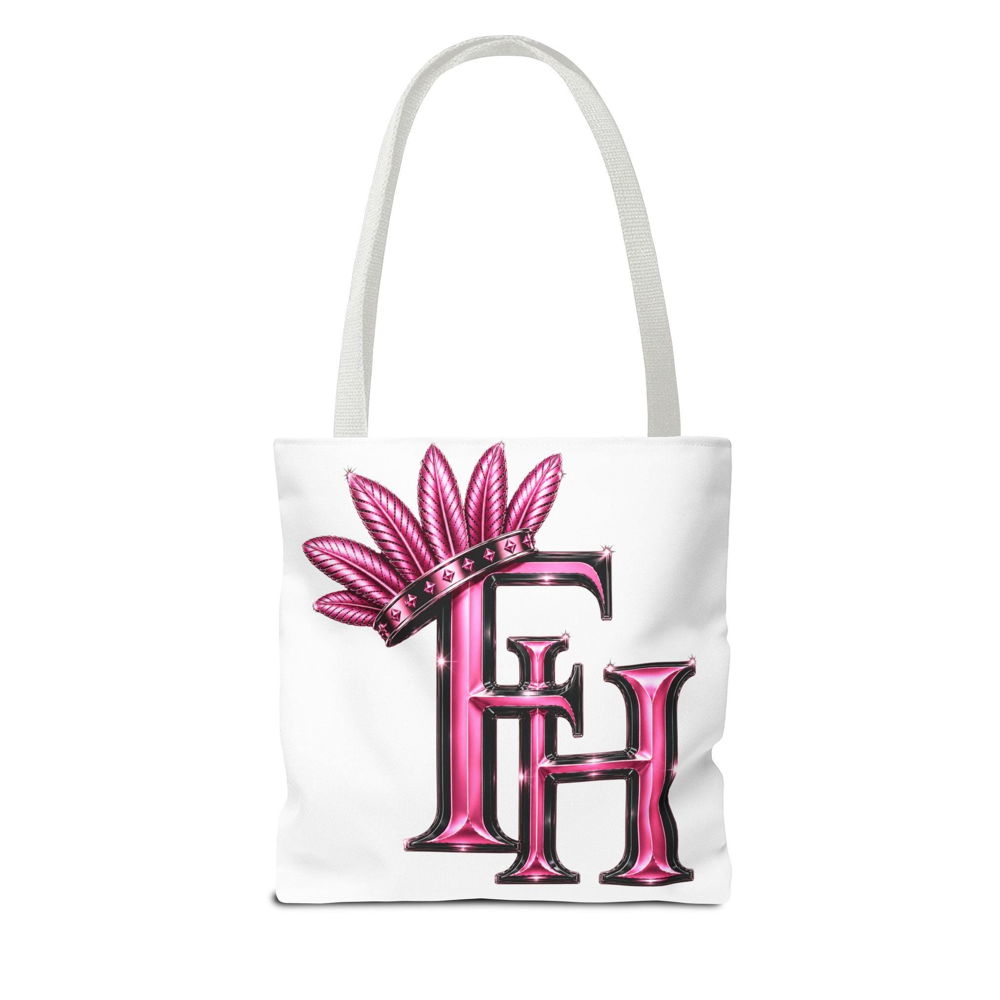 Freethinkers Feather Crown Initials Tote Bag All Over Print, view 7