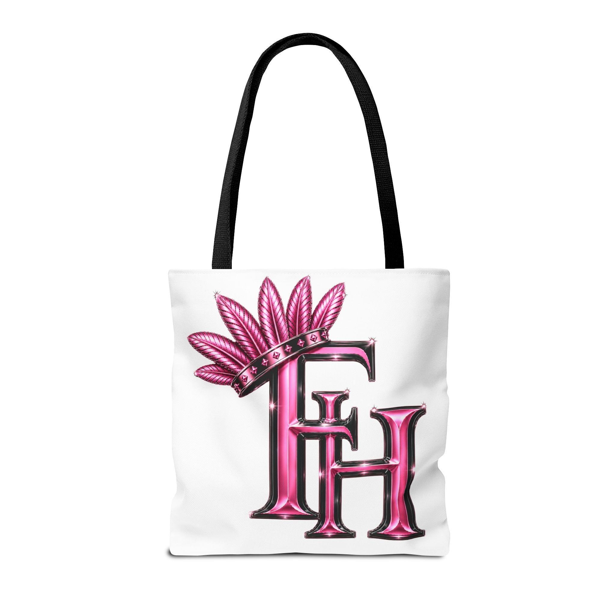 Freethinkers Feather Crown Initials Tote Bag All Over Print, view 9