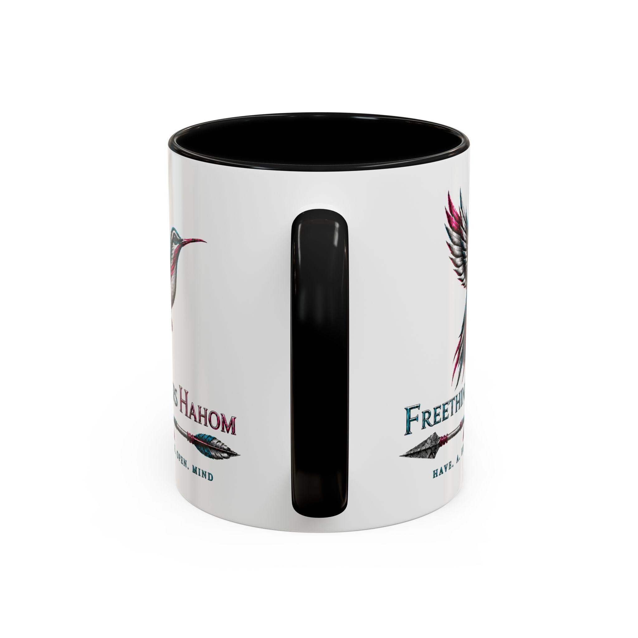 Freethinkers Hahom Hummingbird Mug | Accent Coffee Mug 11oz 15oz, view 10