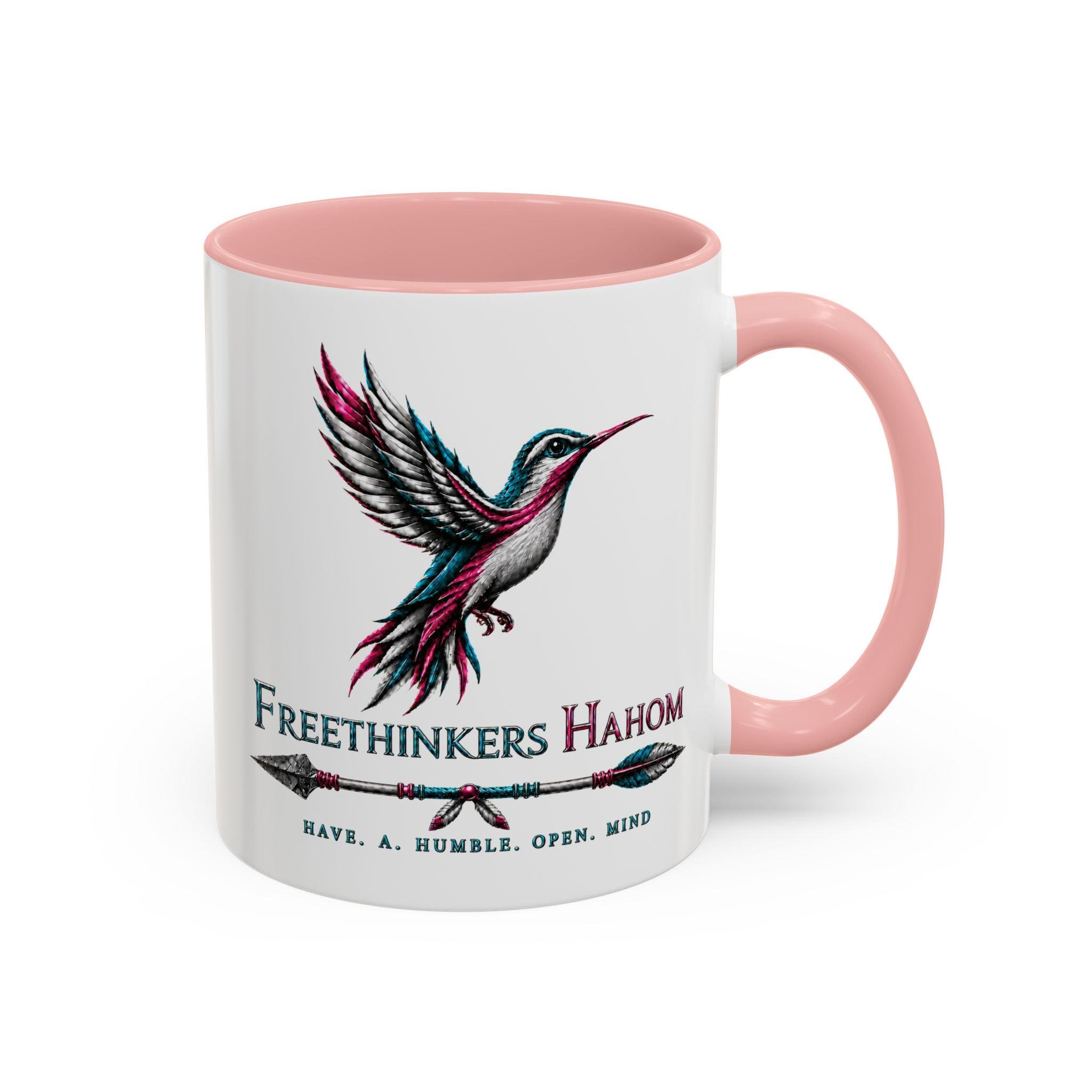 Freethinkers Hahom Hummingbird Mug | Accent Coffee Mug 11oz 15oz, view 14