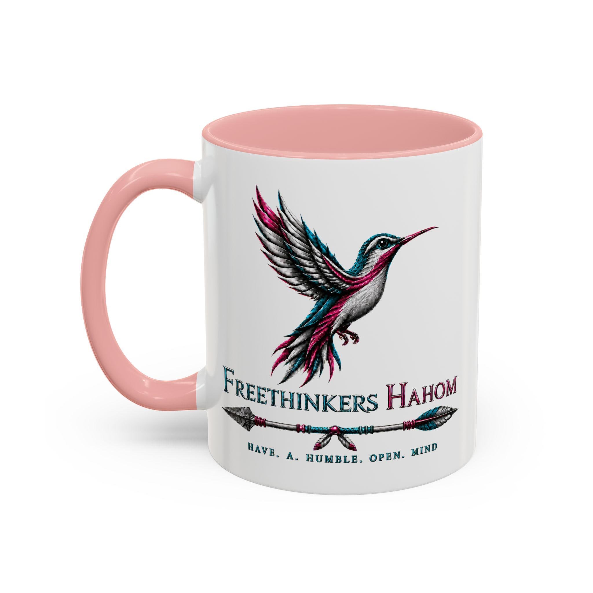 Freethinkers Hahom Hummingbird Mug | Accent Coffee Mug 11oz 15oz, view 15