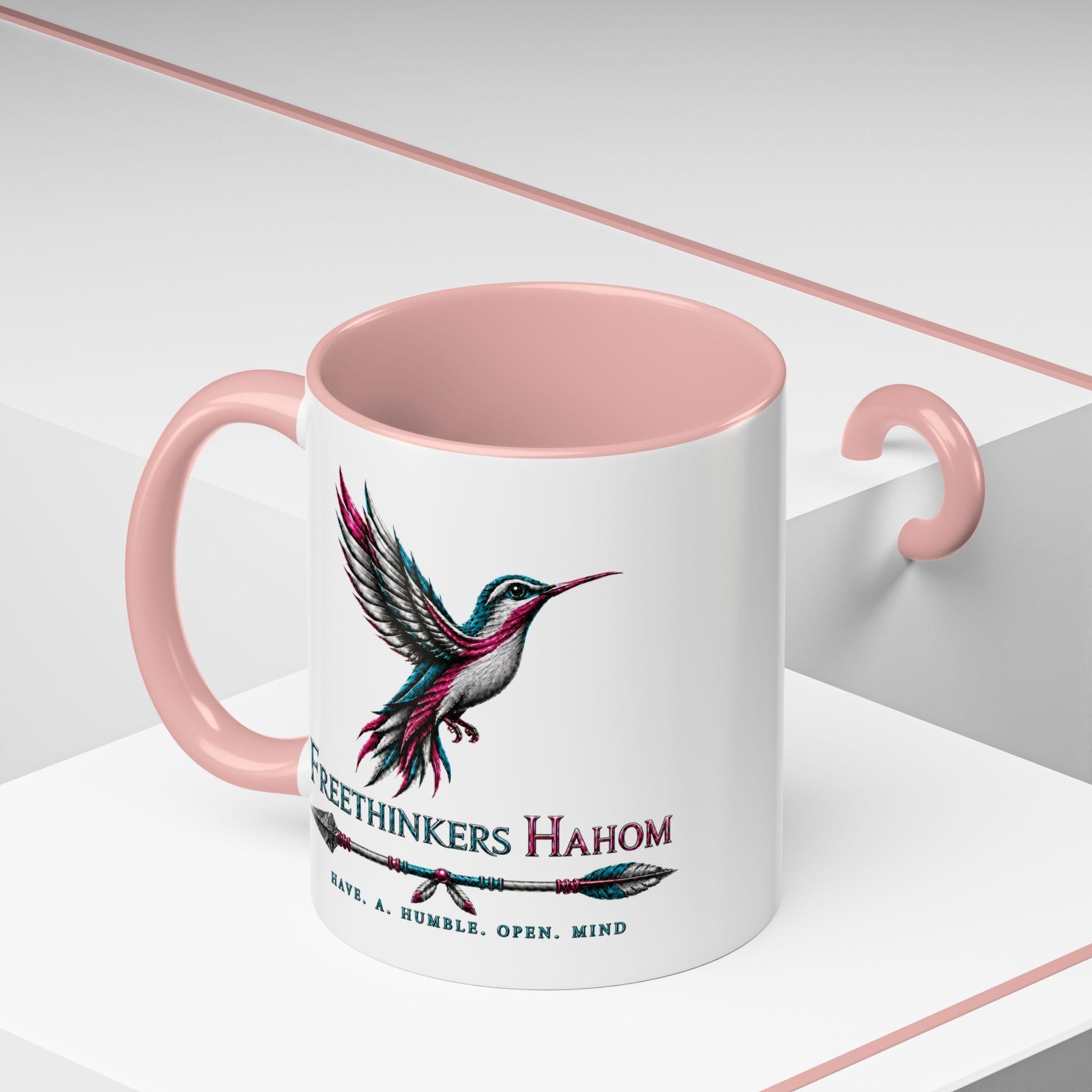 Freethinkers Hahom Hummingbird Mug | Accent Coffee Mug 11oz 15oz, view 18