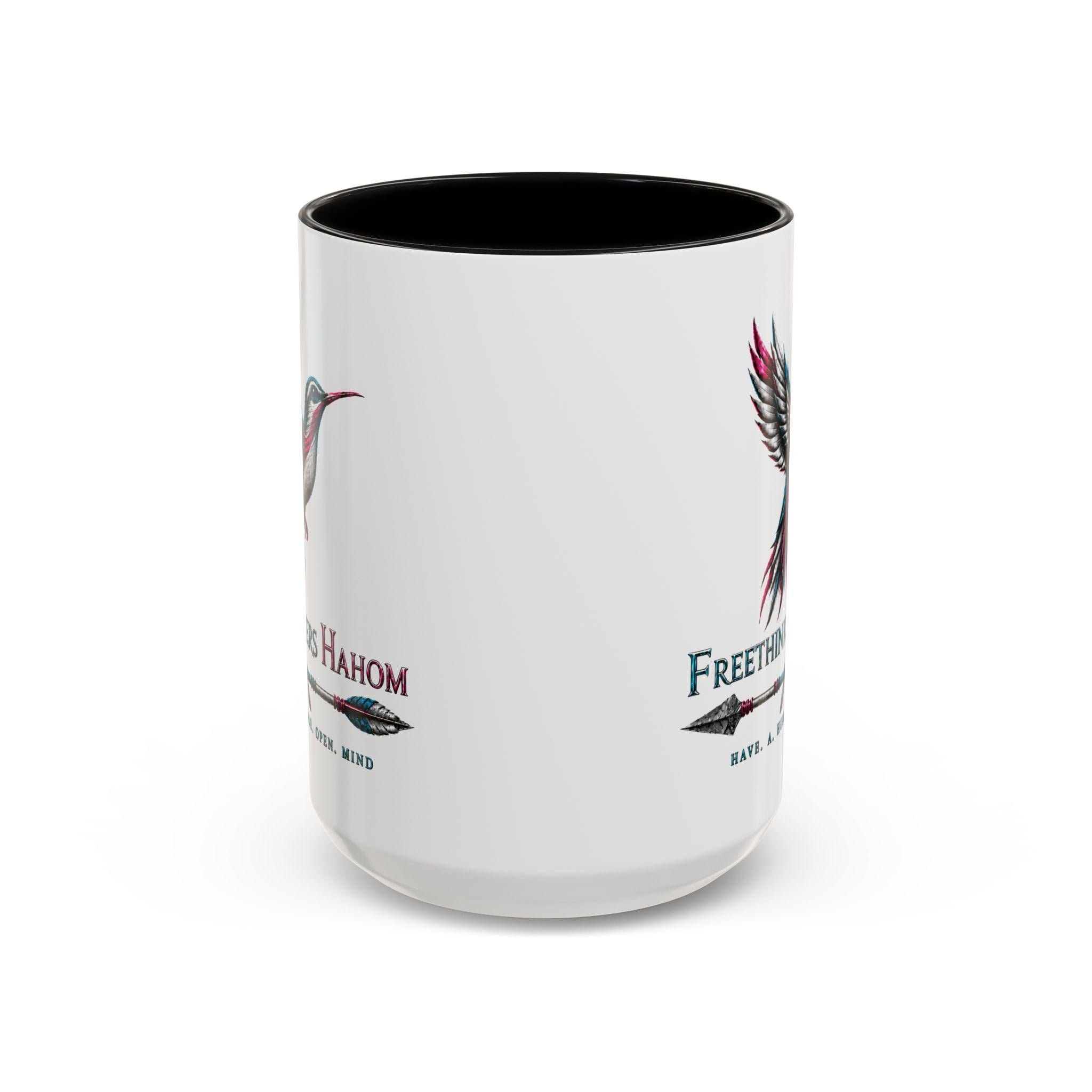 Freethinkers Hahom Hummingbird Mug | Accent Coffee Mug 11oz 15oz, view 19