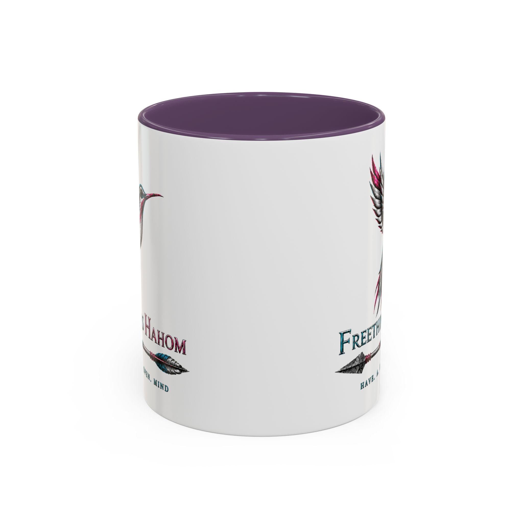 Freethinkers Hahom Hummingbird Mug | Accent Coffee Mug 11oz 15oz, view 2