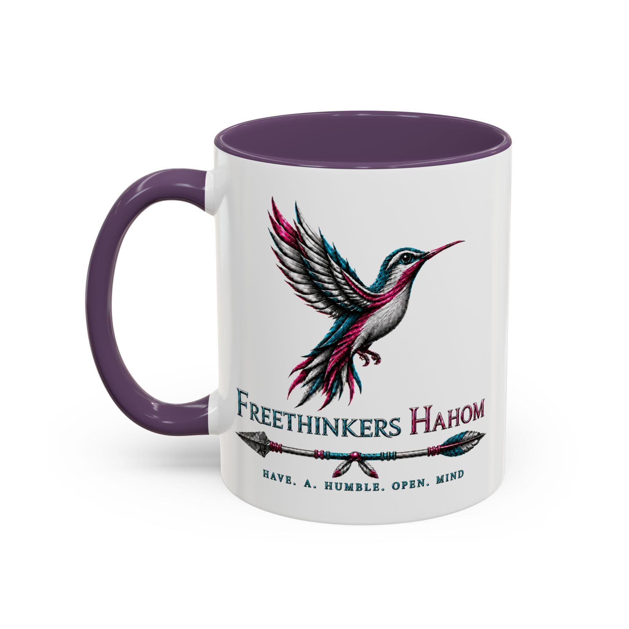 Freethinkers Hahom Hummingbird Mug | Accent Coffee Mug 11oz 15oz, view 4