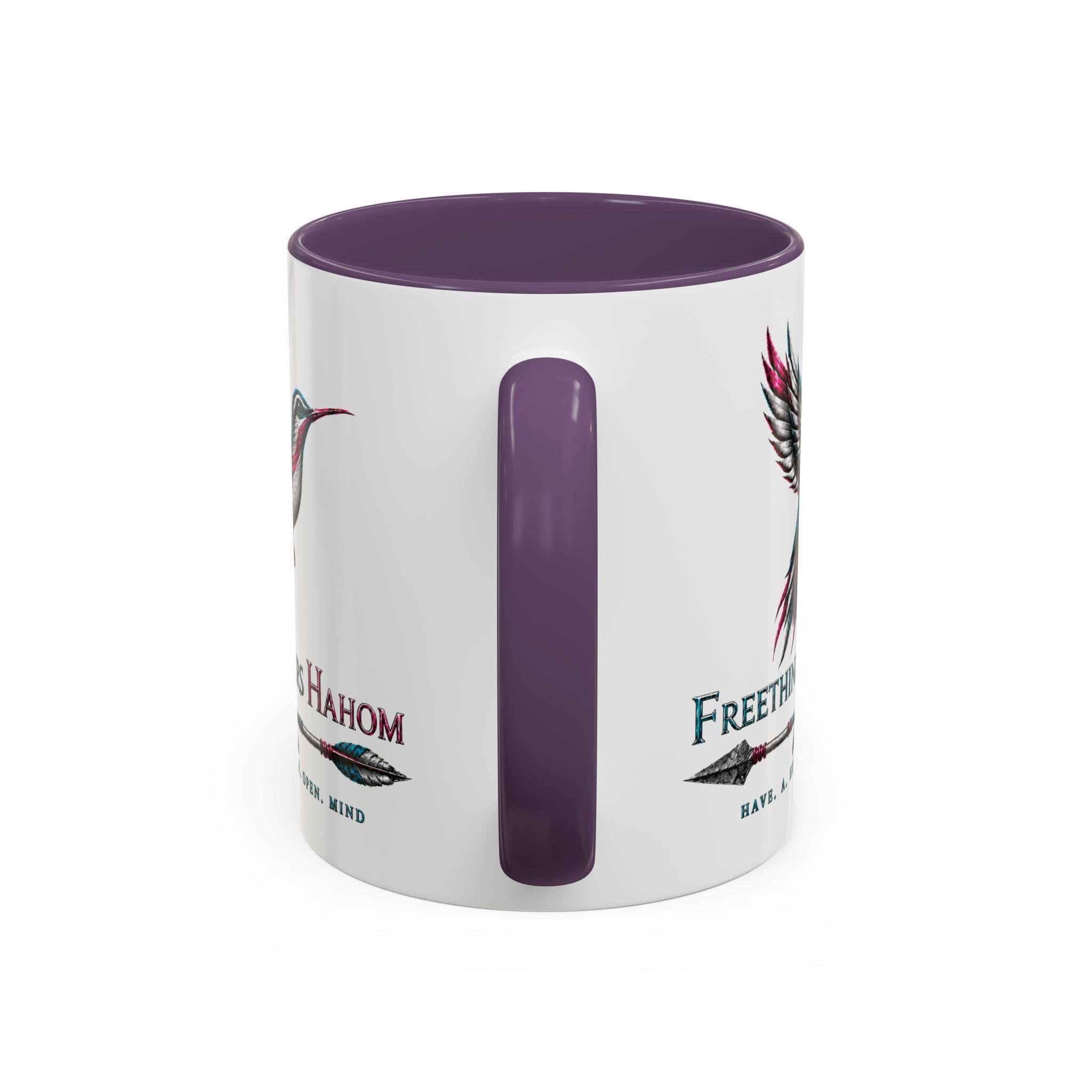 Freethinkers Hahom Hummingbird Mug | Accent Coffee Mug 11oz 15oz, view 5