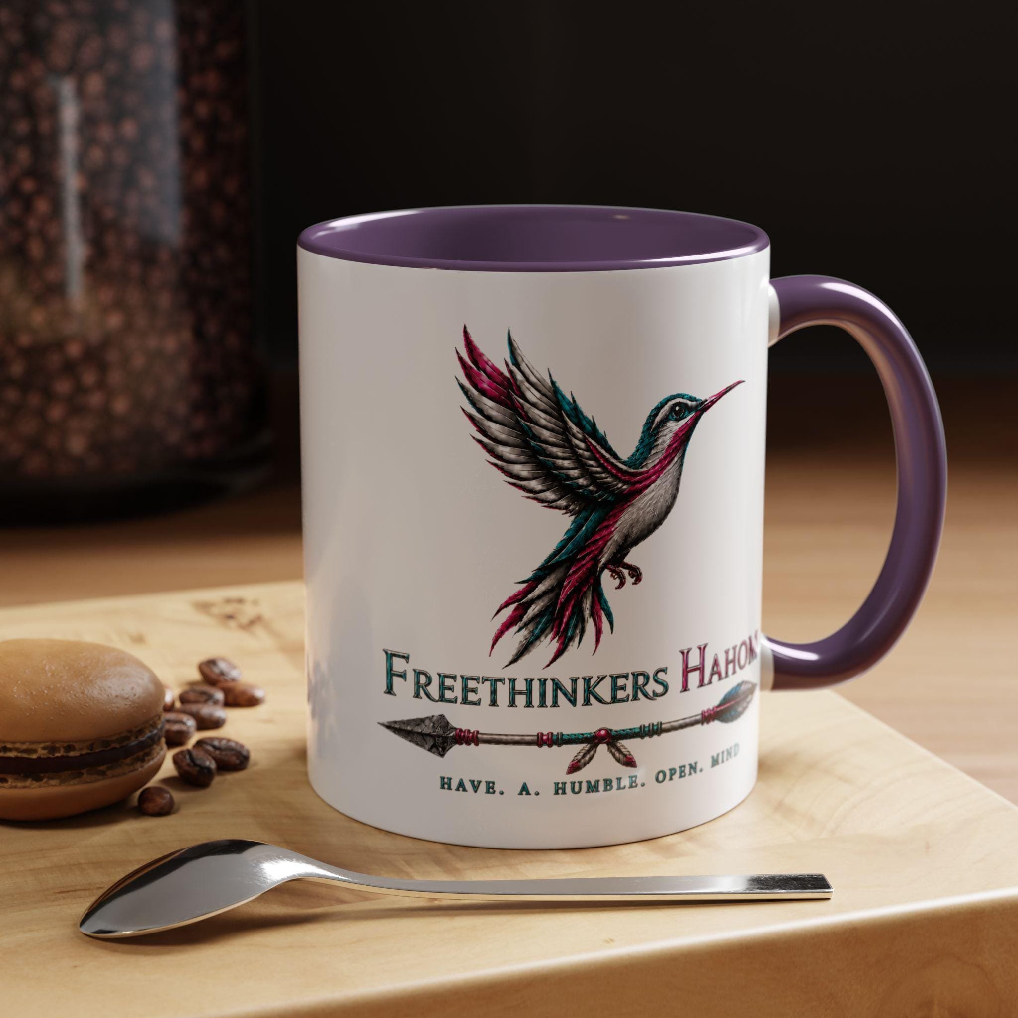 Freethinkers Hahom Hummingbird Mug | Accent Coffee Mug 11oz 15oz, view 6