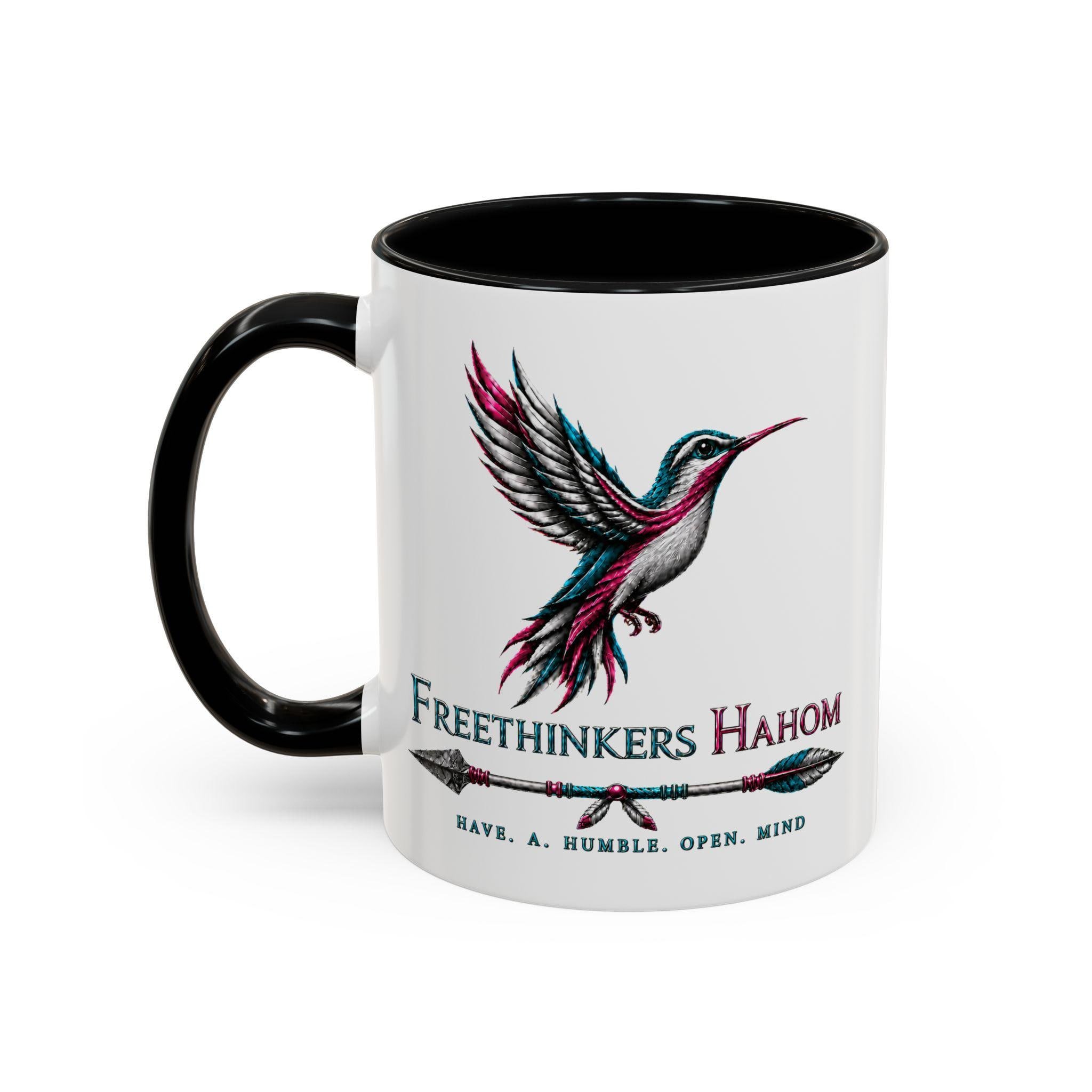 Freethinkers Hahom Hummingbird Mug | Accent Coffee Mug 11oz 15oz, view 9