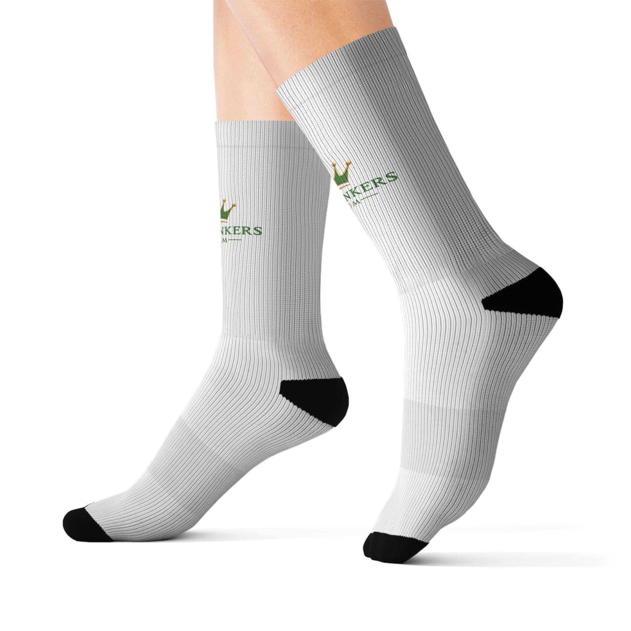 Freethinkers Hahom Sublimation Socks — 'Think Outside the Box' Statement Socks