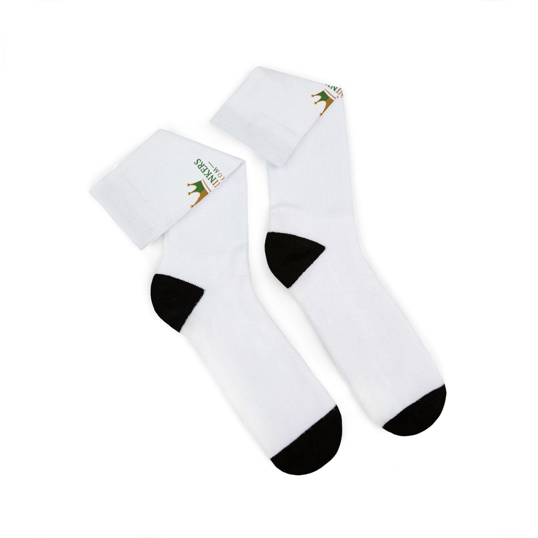 Freethinkers Hahom Sublimation Socks — 'Think Outside the Box' Statement Socks, view 5