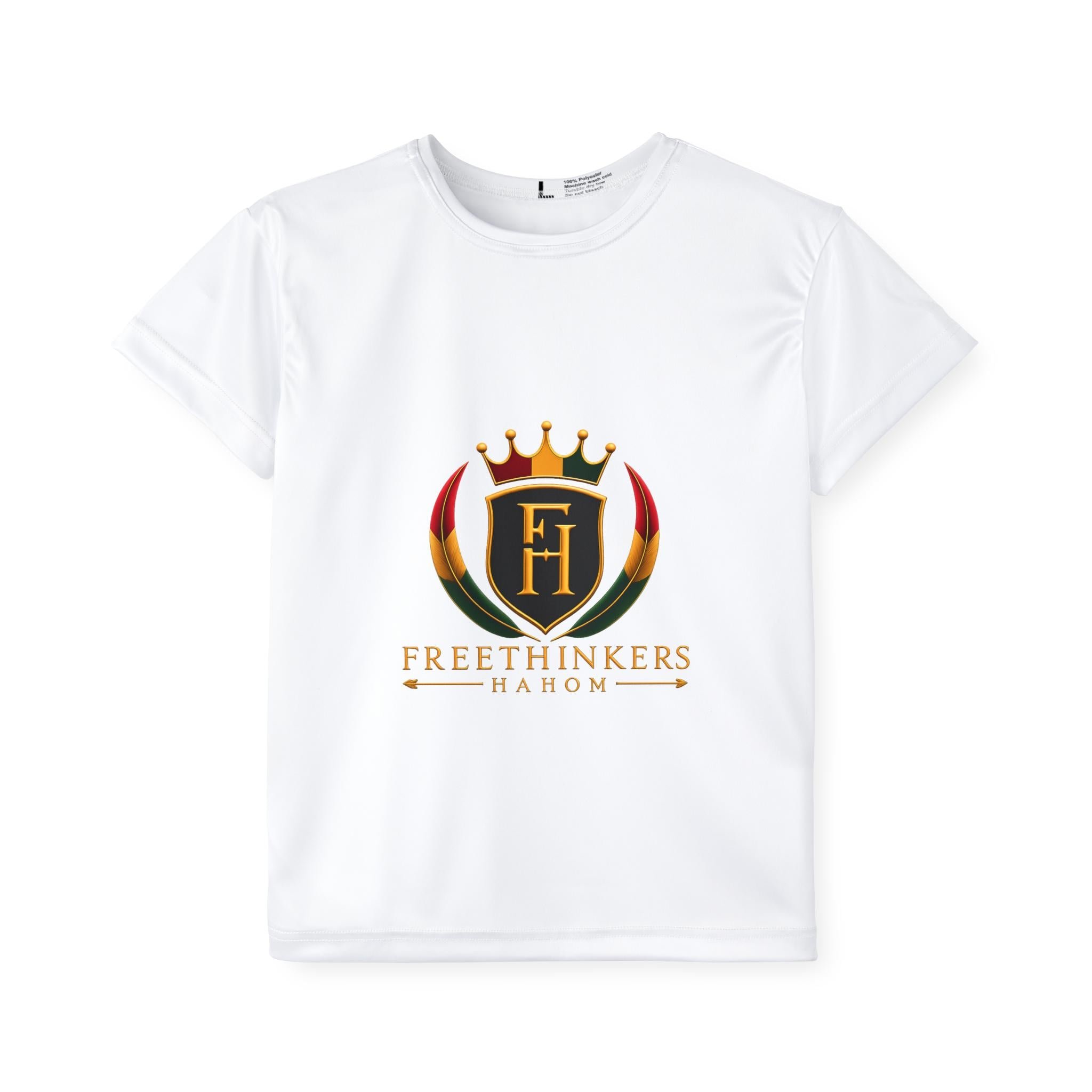 Kids Sports Jersey — Freethinkers Hahom Crest Performance Tee