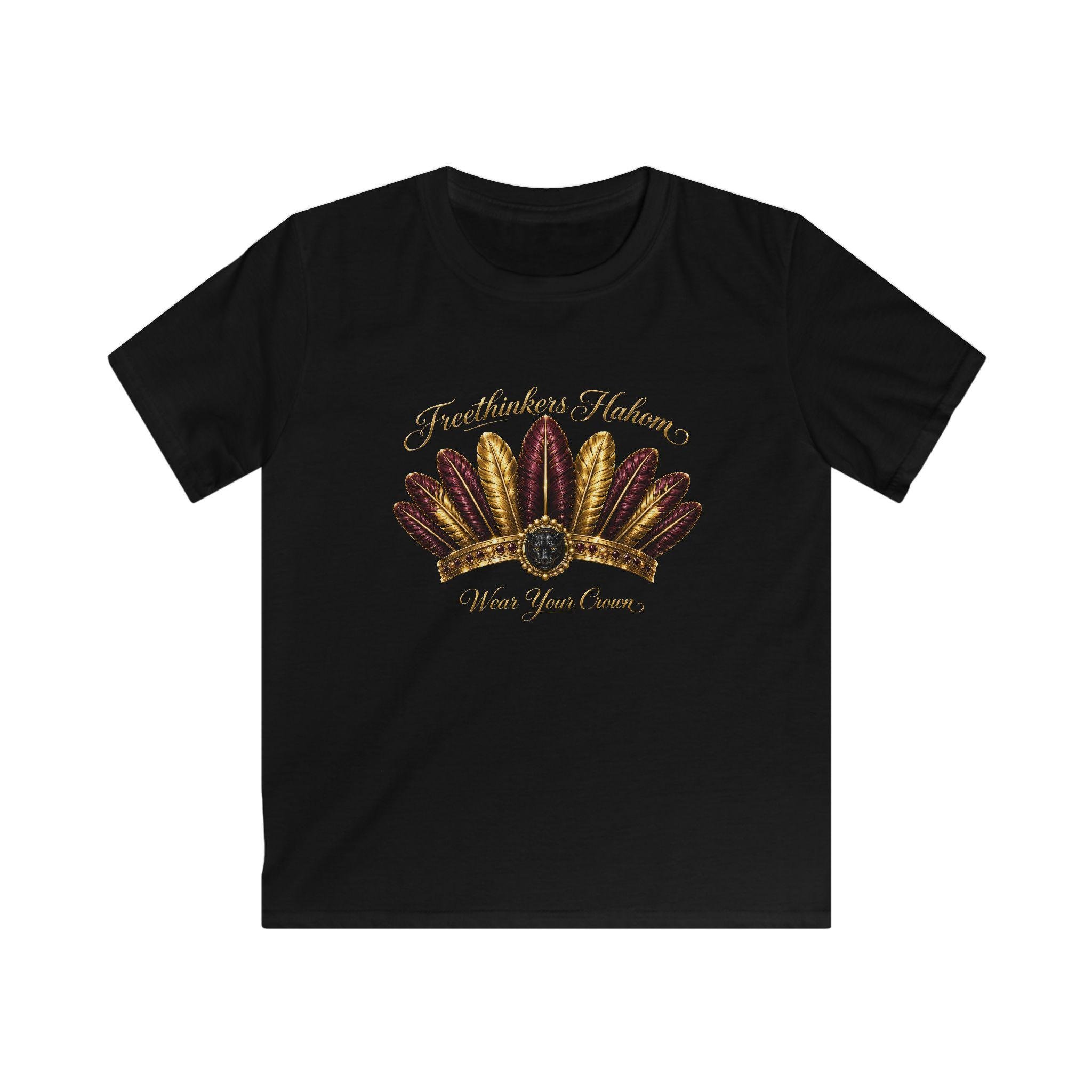 Kids Tee — 'Feathered Crown Graphic, view 2