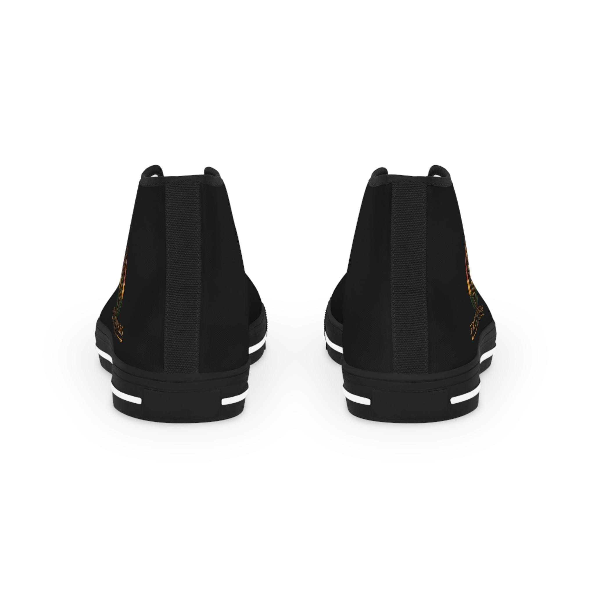custom high top sneakers, view 3
