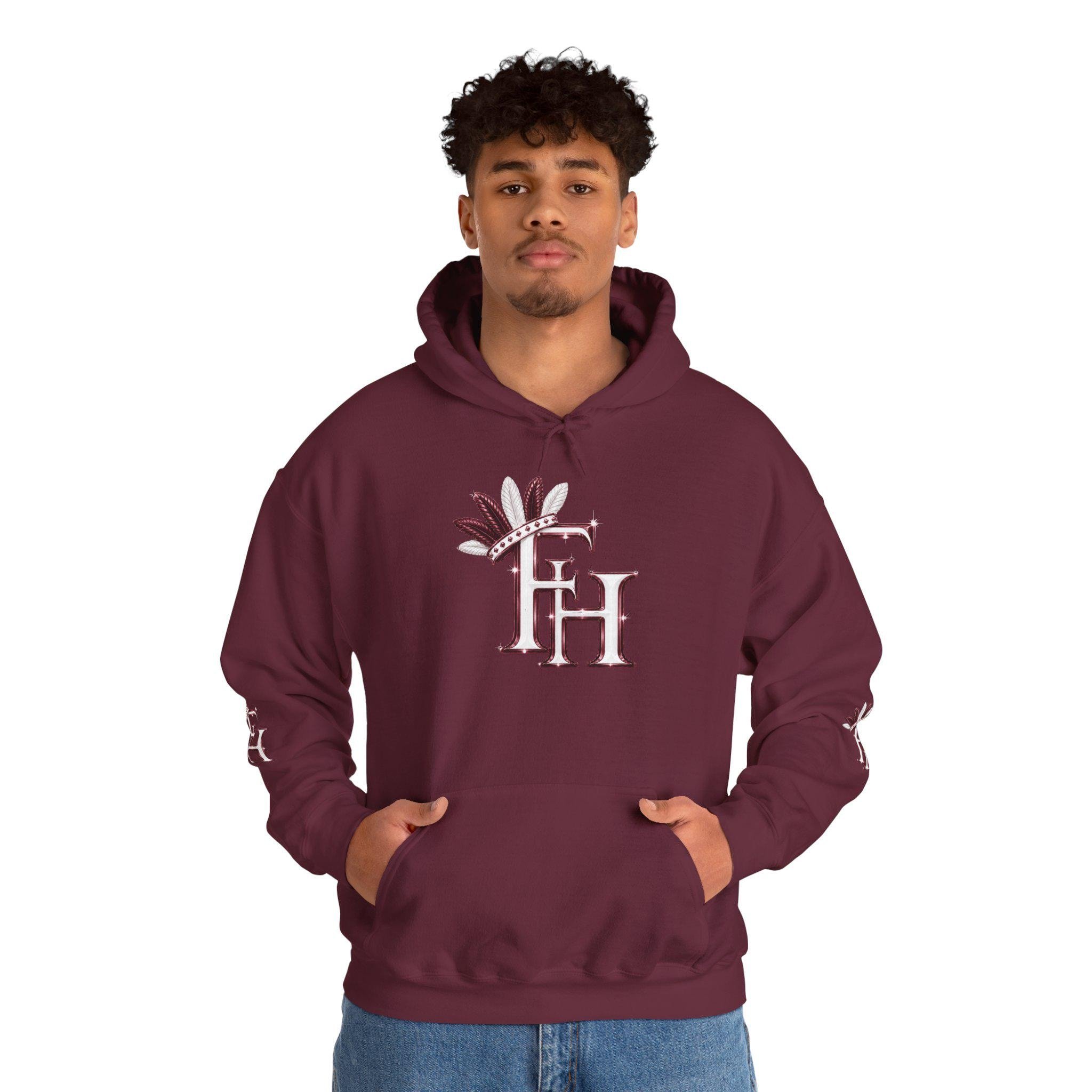 Freethinkers Hahom initials pull over Hoodie
