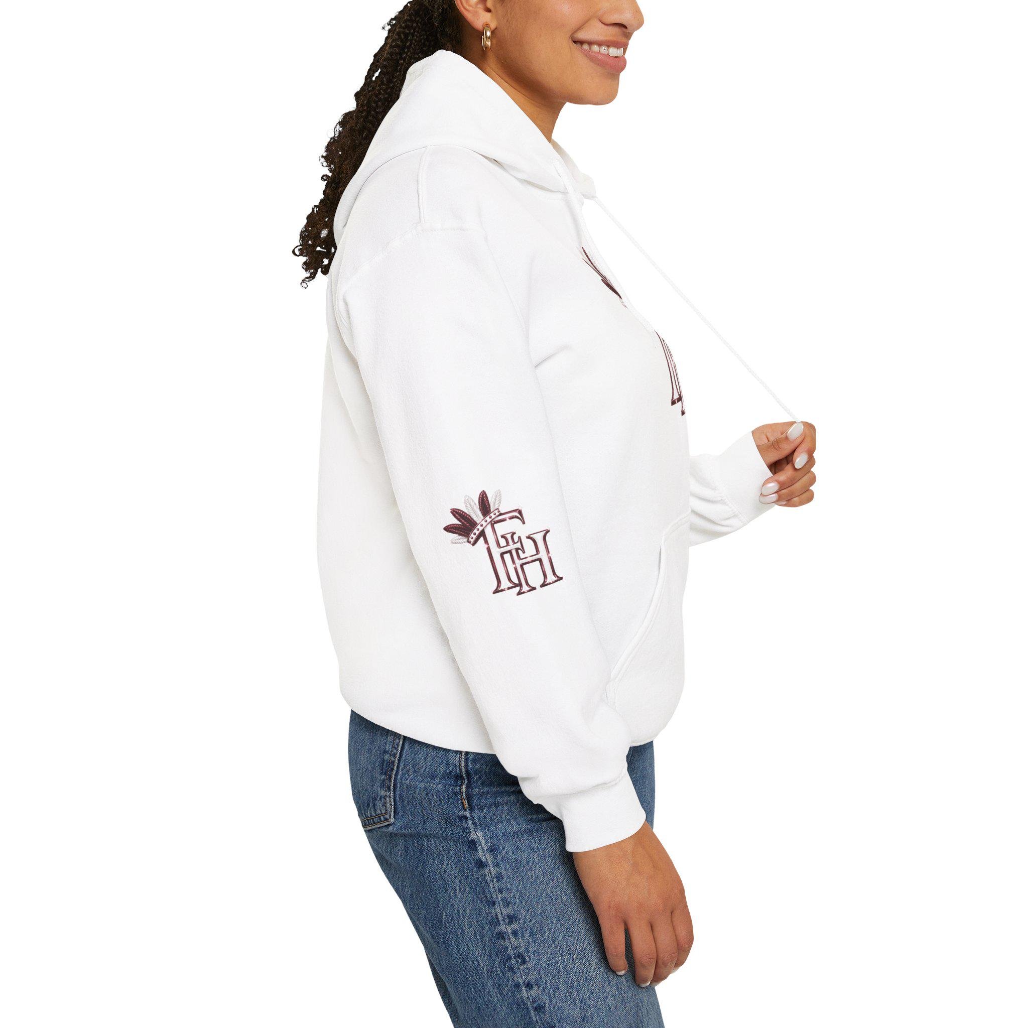 Freethinkers Hahom initials pull over Hoodie, view 13
