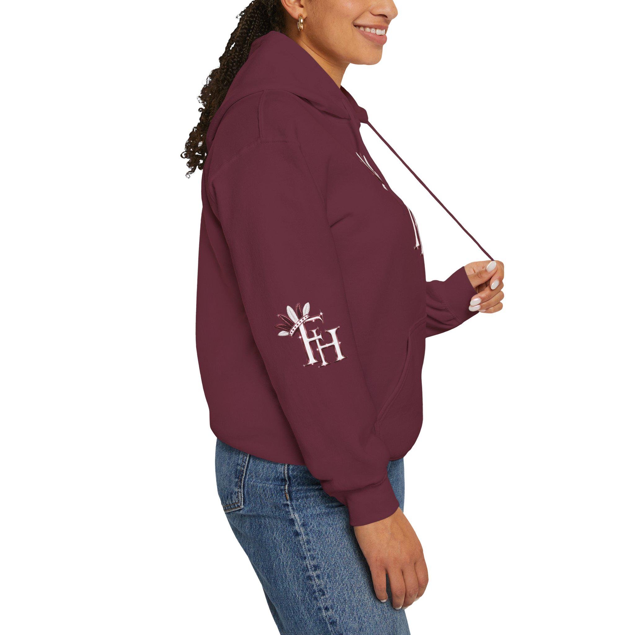 Freethinkers Hahom initials pull over Hoodie, view 14