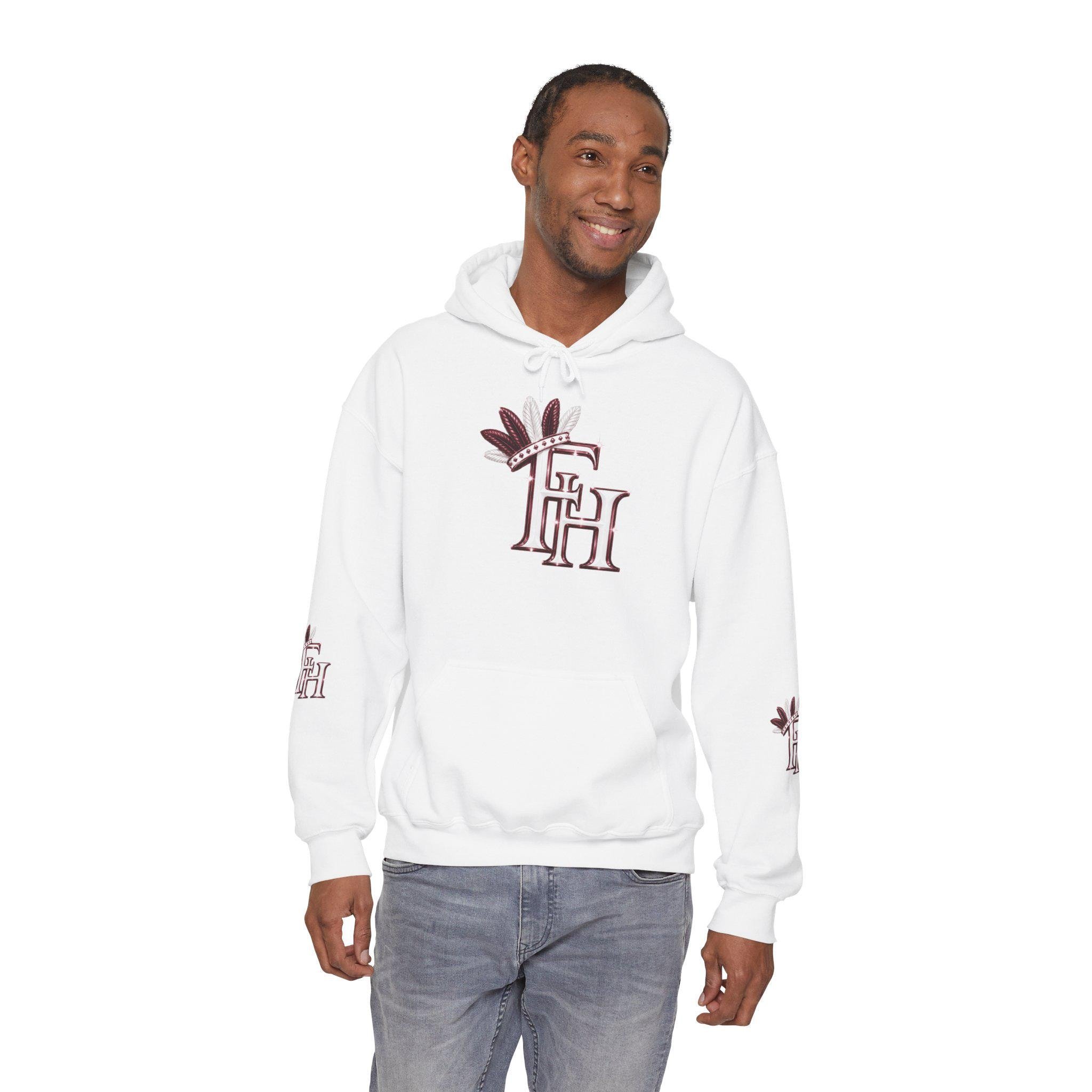 Freethinkers Hahom initials pull over Hoodie, view 15