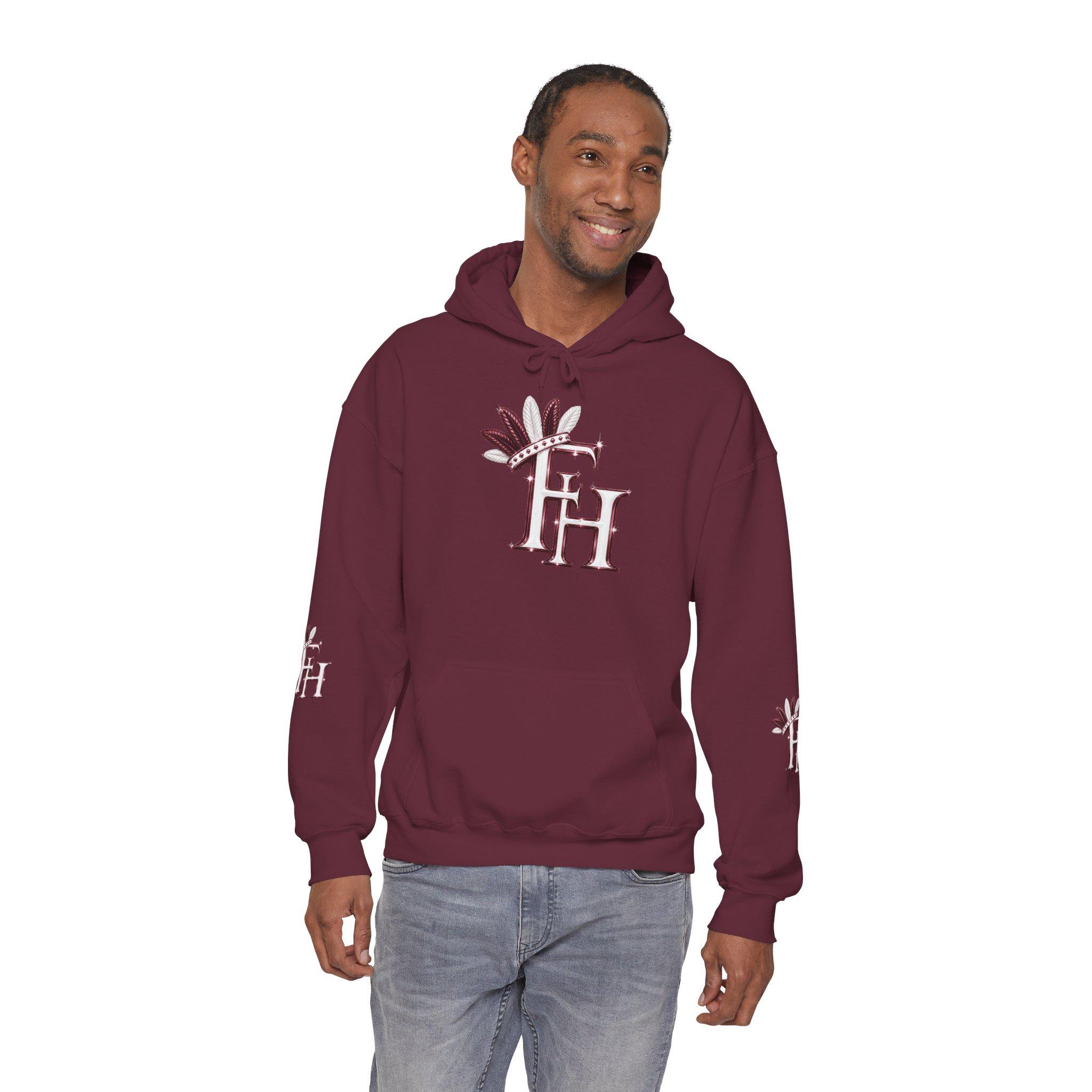 Freethinkers Hahom initials pull over Hoodie, view 16