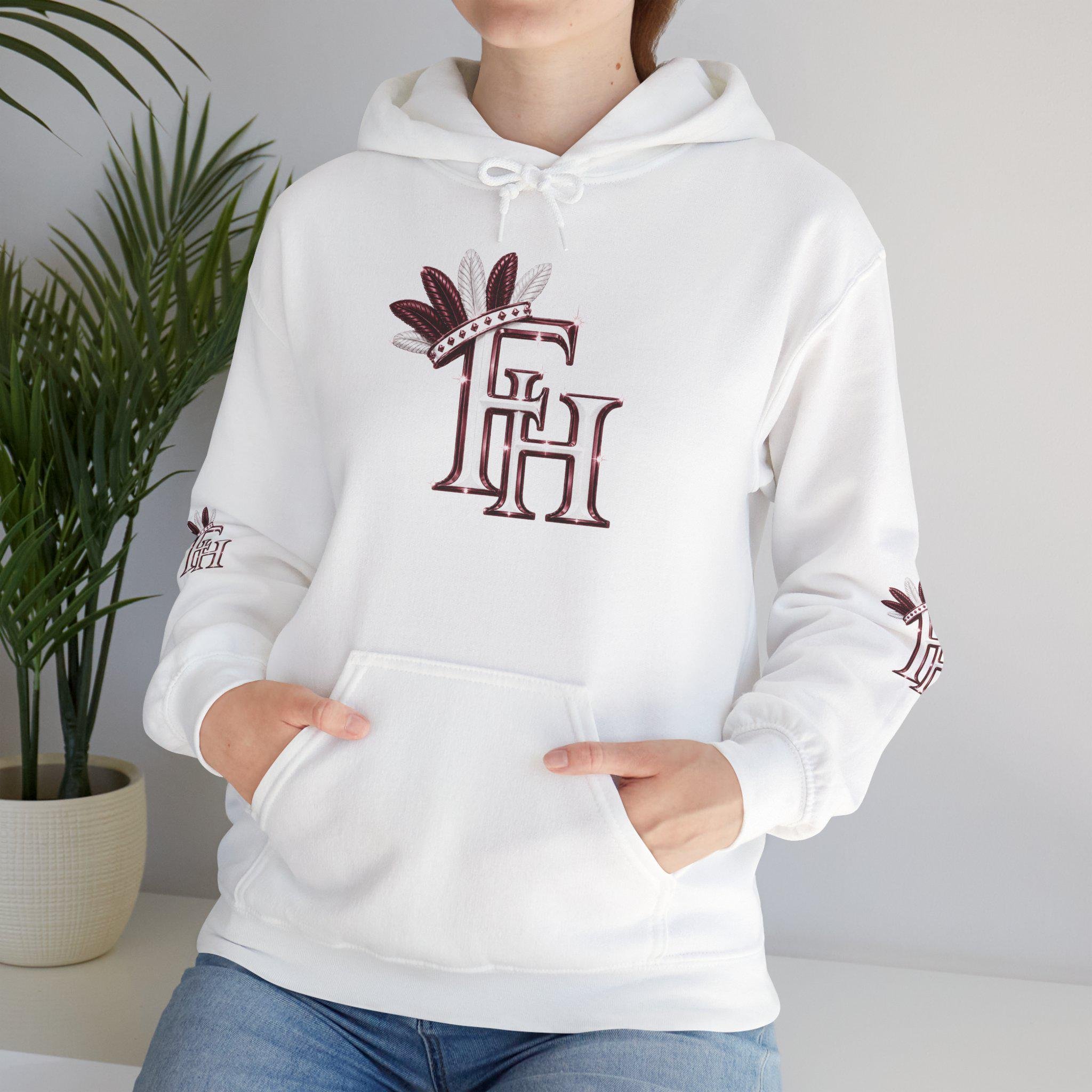 Freethinkers Hahom initials pull over Hoodie, view 18