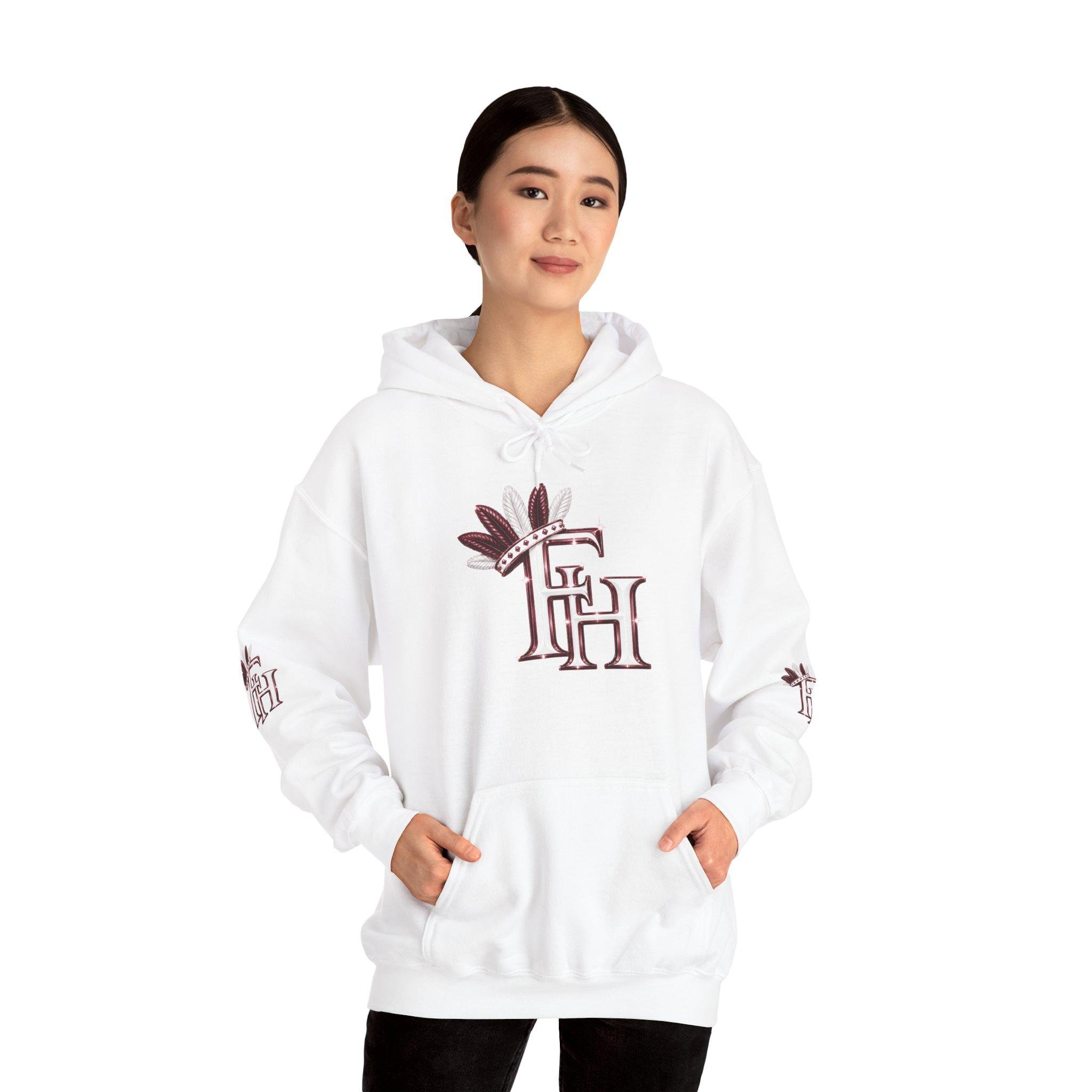 Freethinkers Hahom initials pull over Hoodie, view 19