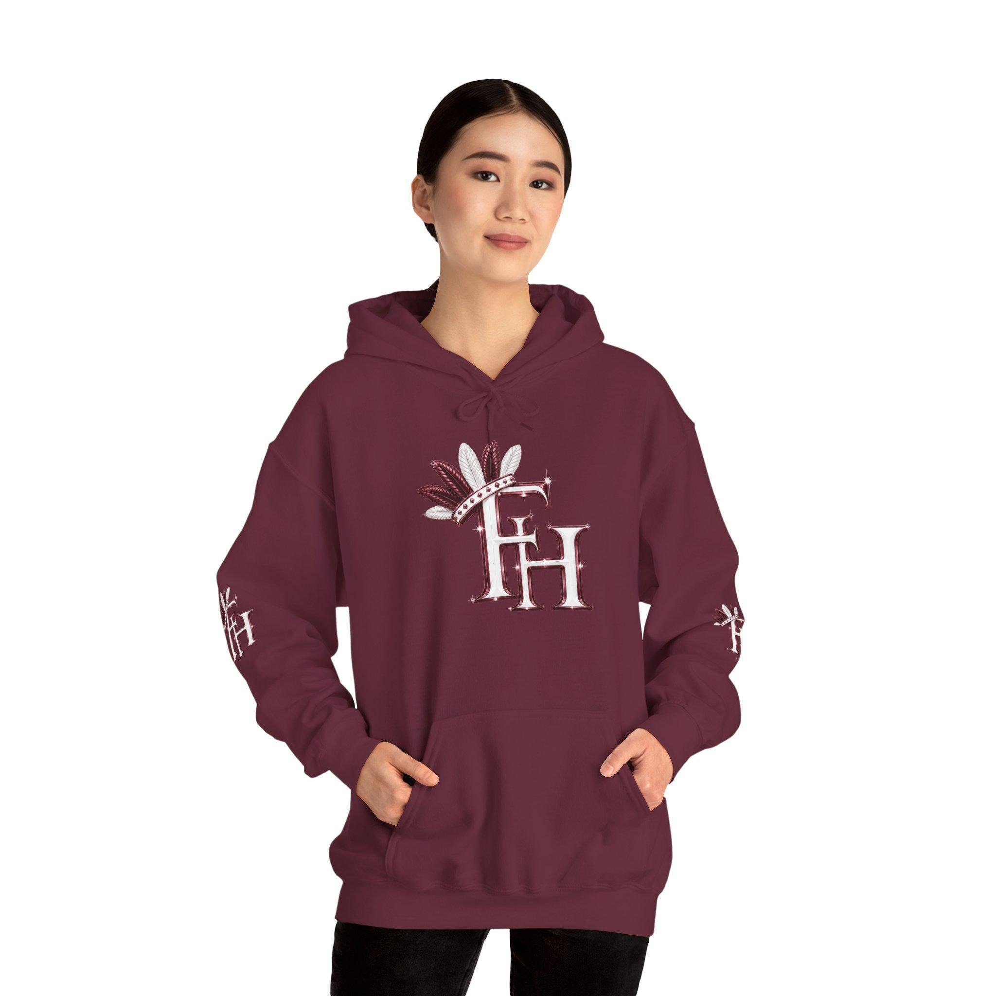 Freethinkers Hahom initials pull over Hoodie, view 20