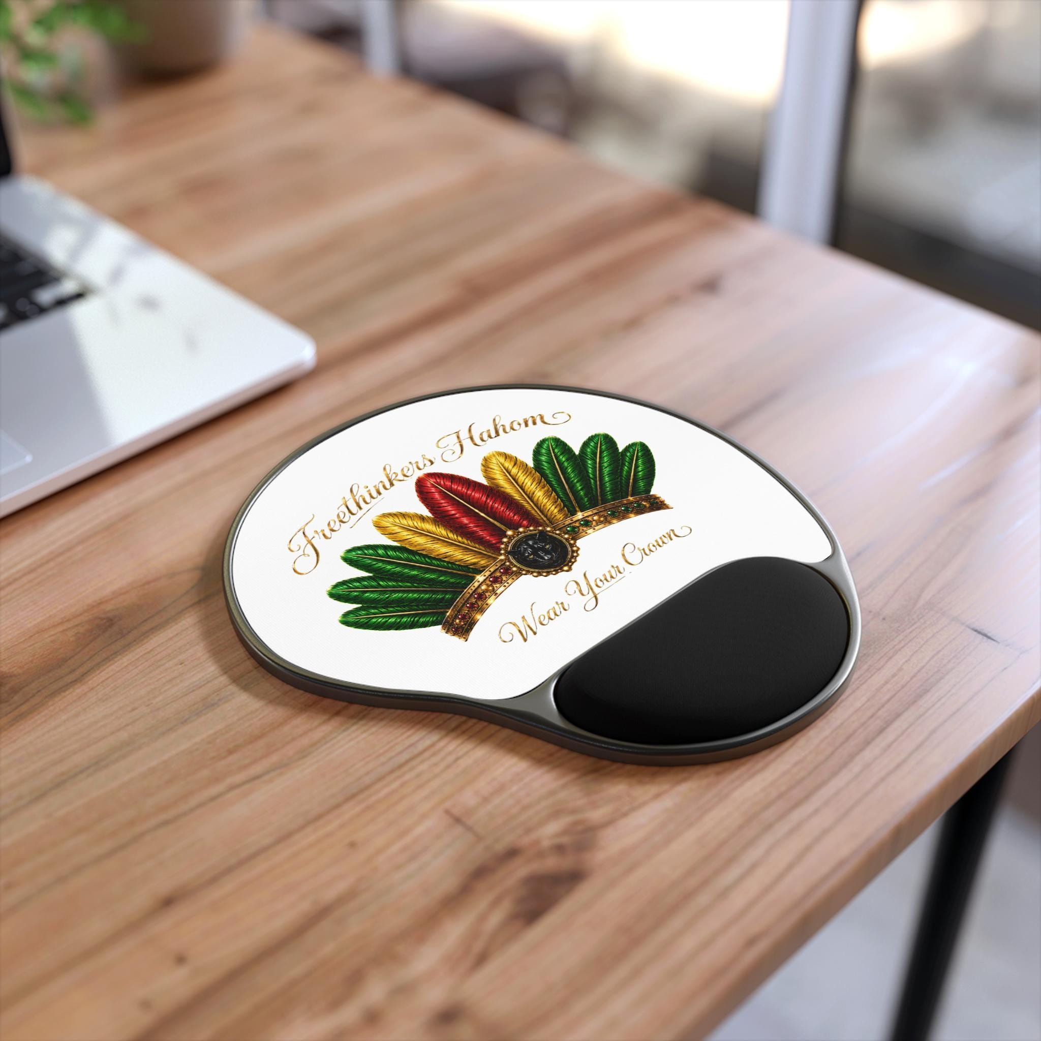 Mouse Pad With Wrist Rest memory foam, view 2